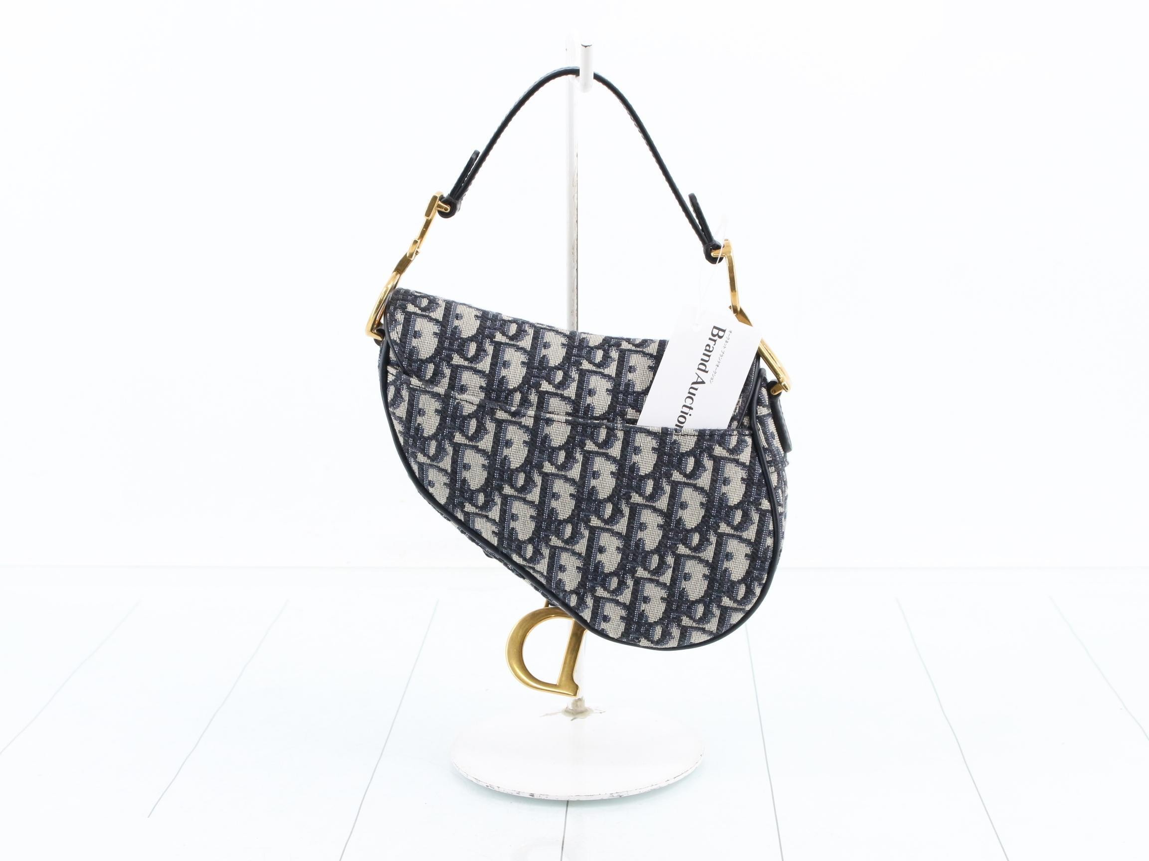 Navy saddlebag — view 2