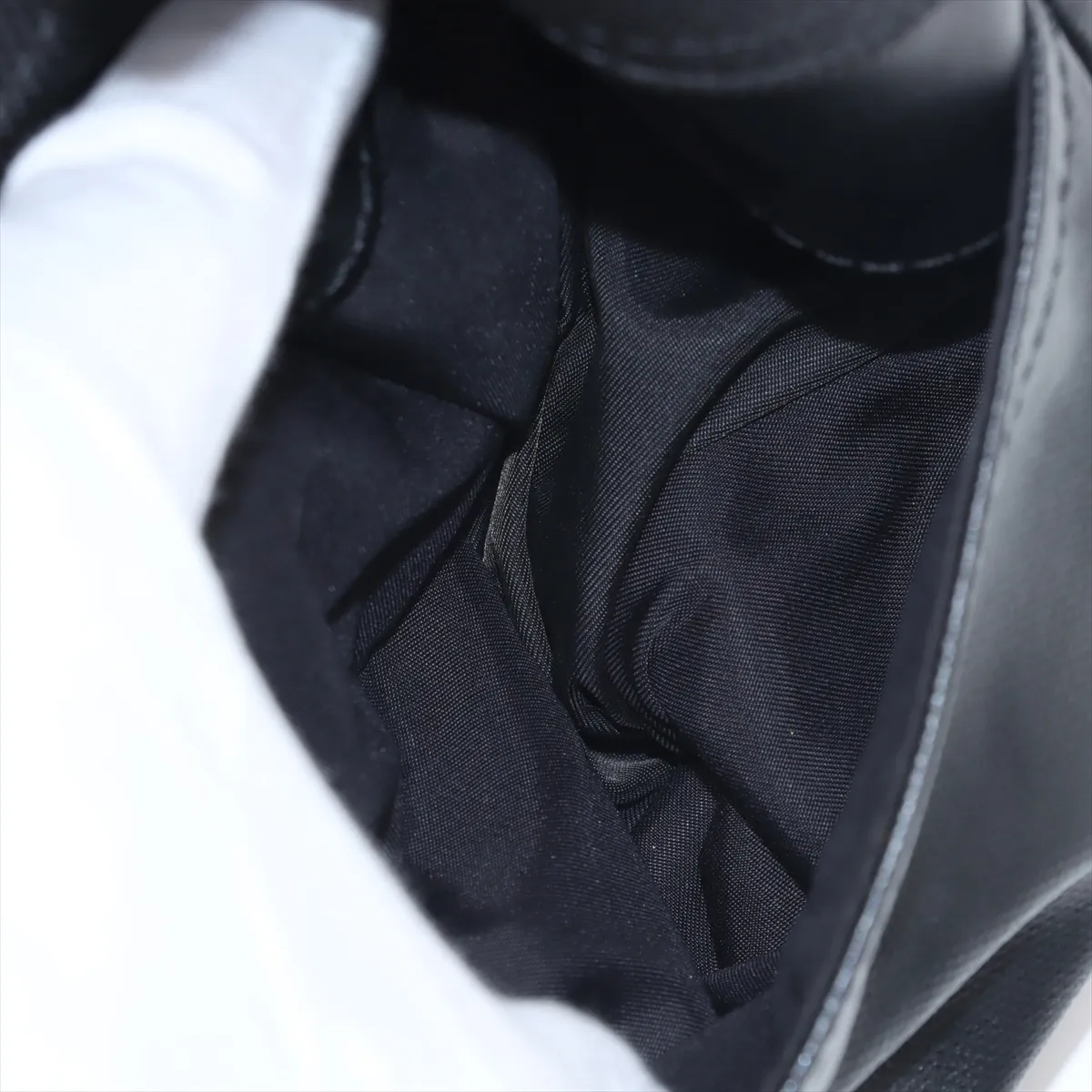 Paris Biarritz GM Coated Canvas Tote Bag, Black with Silver Hardware, Item No. 11194875, Series No. 11 — view 9