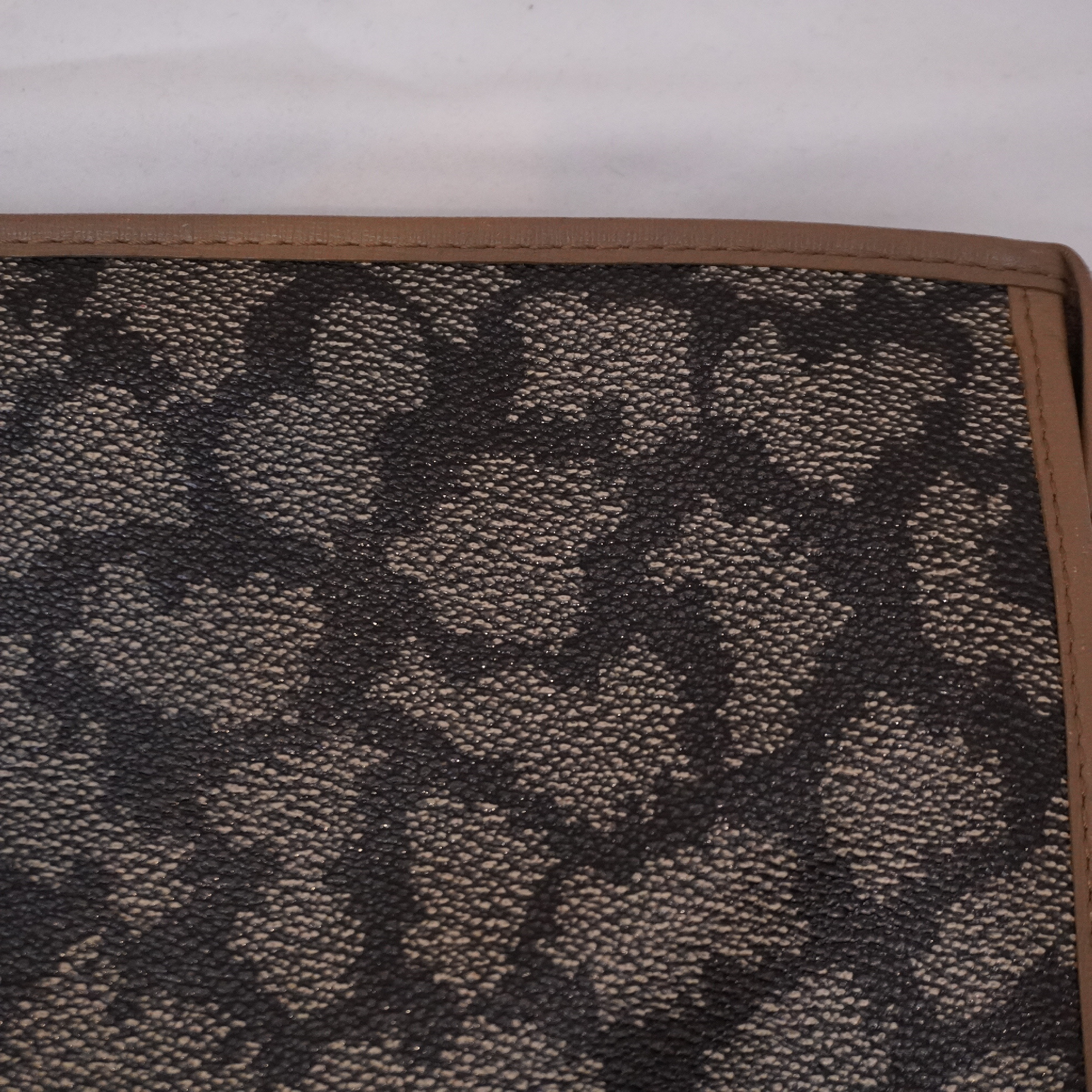 vintage PVC x leather clutch bag — view 10