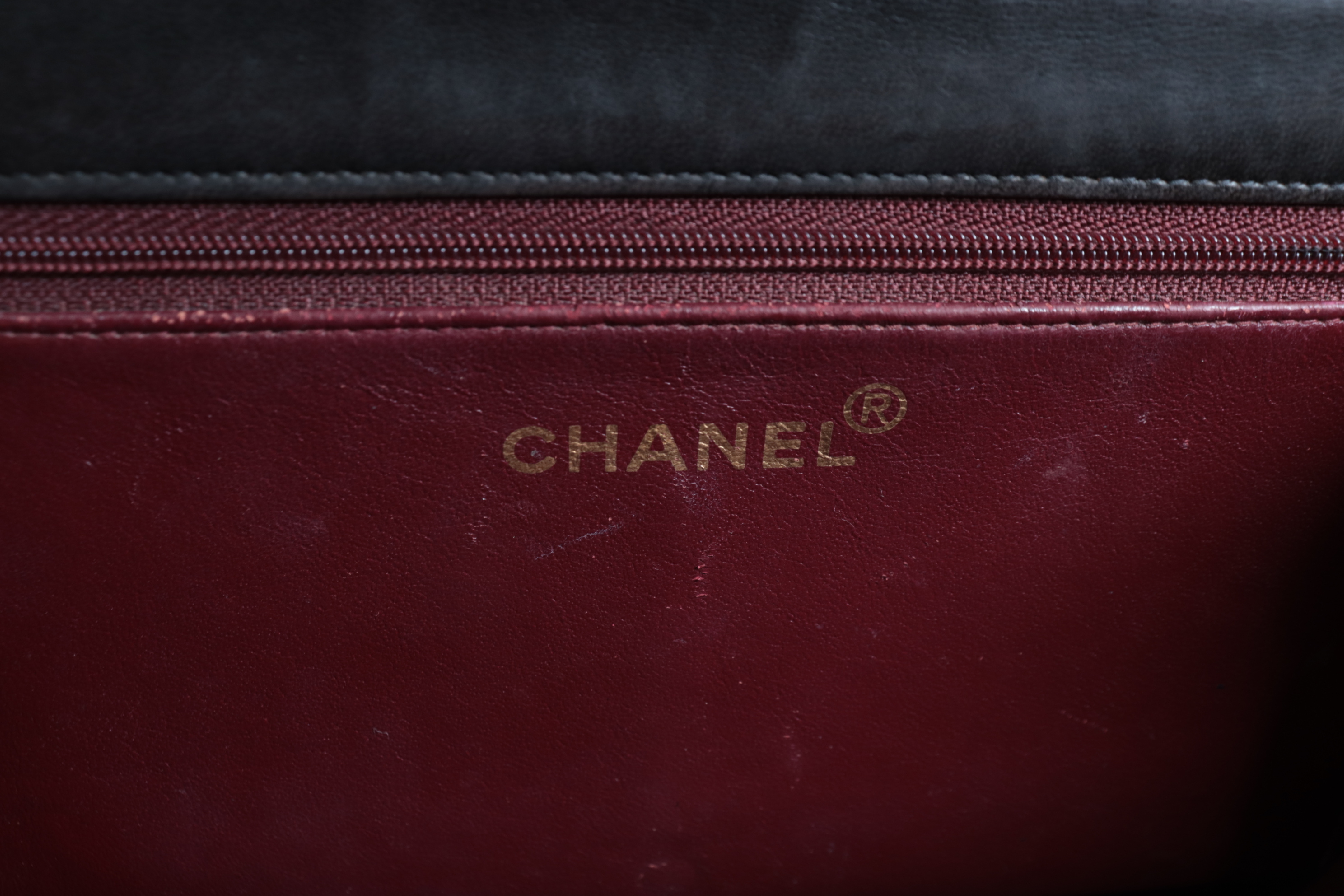 Push-Lock Lambskin Chain Shoulder Bag (Series 5) — view 8