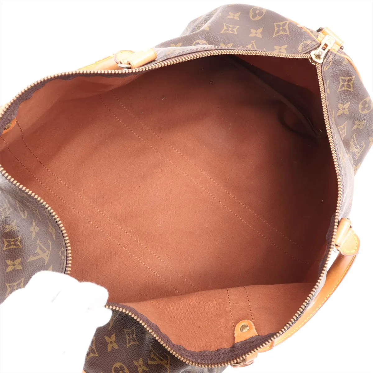 Monogram Keepall Bandoulière 50 M41416 VI8905 Brown — view 8