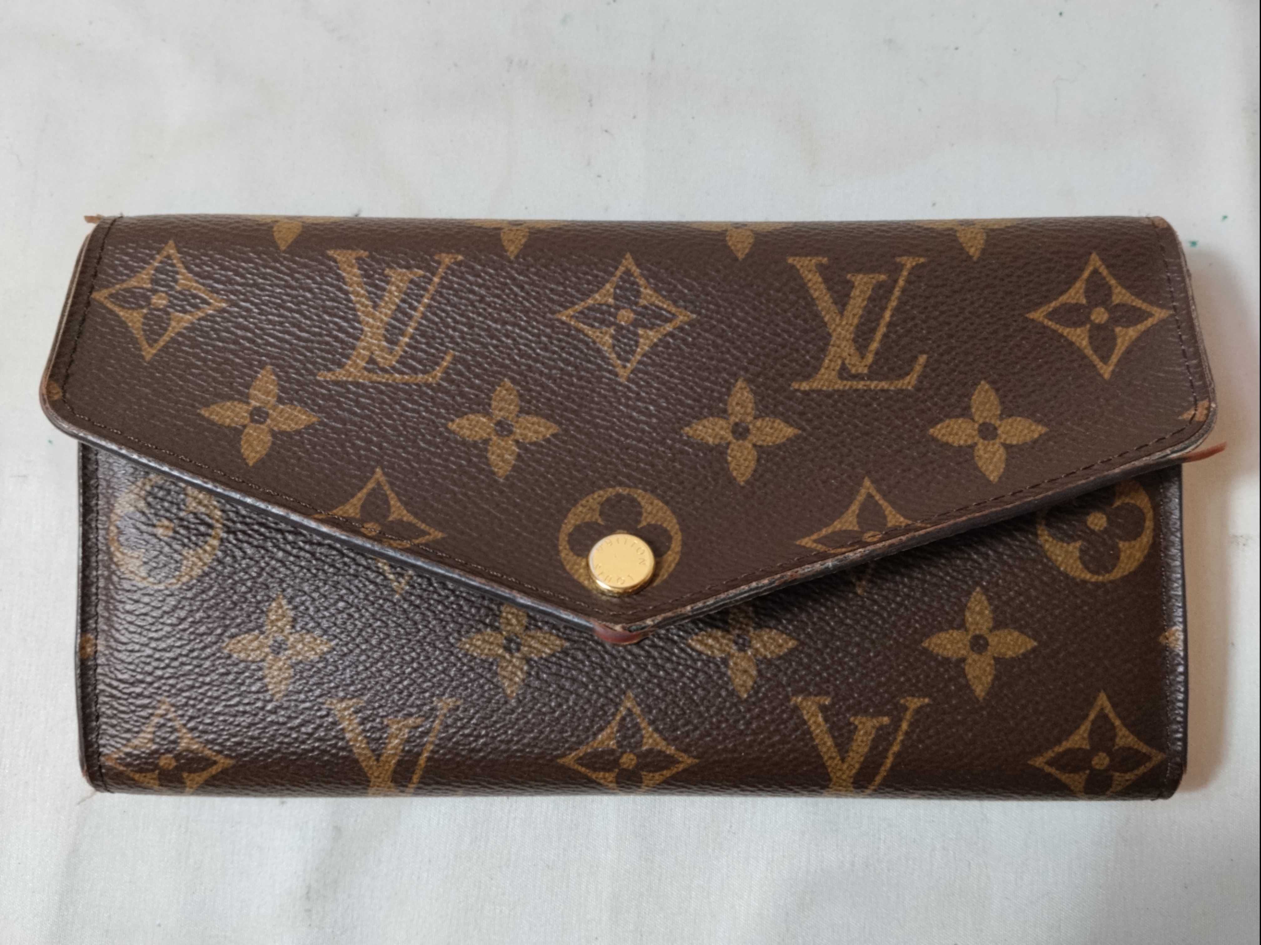 Monogram Portefeuille Sarah SN1221 Wallet with Initials