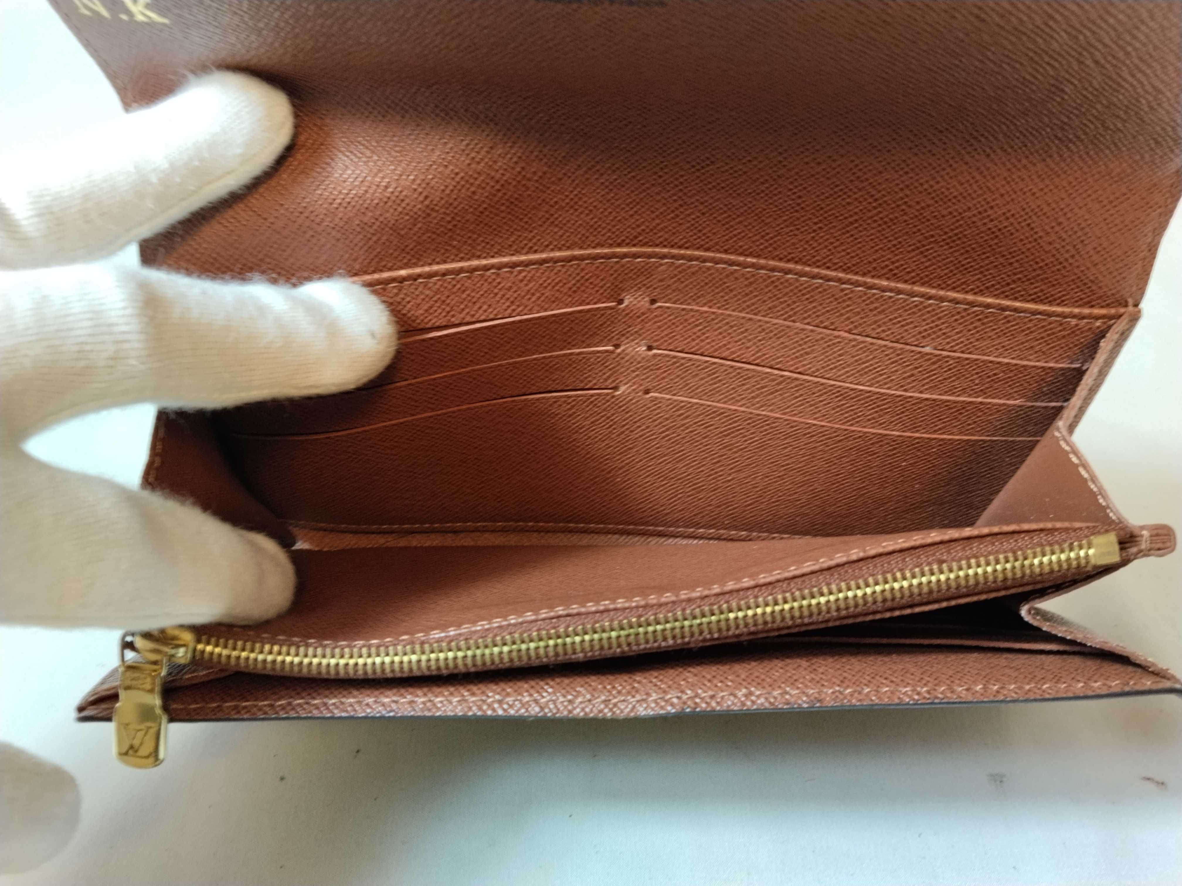 Monogram Portefeuille Sarah SN1221 Wallet with Initials — view 13