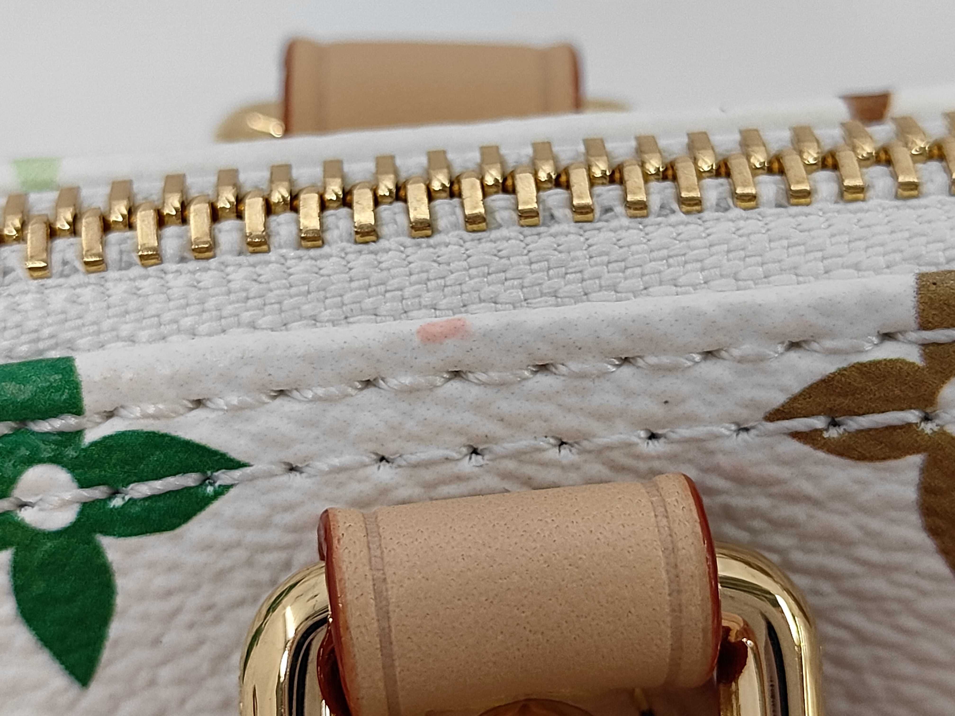 x Takashi Murakami Multicolor Mini Speedy M13391 White RFID-enabled handbag — view 12