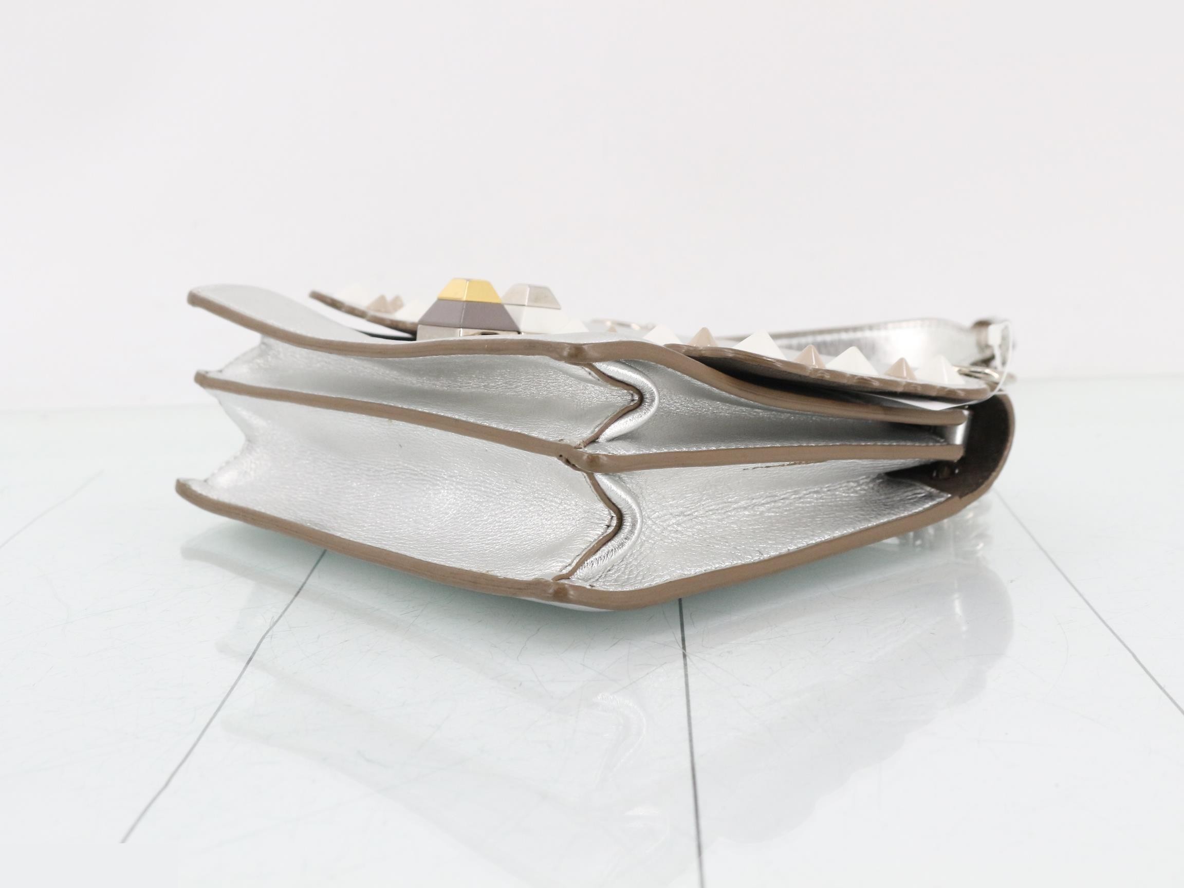 Canai studs leather silver — view 6