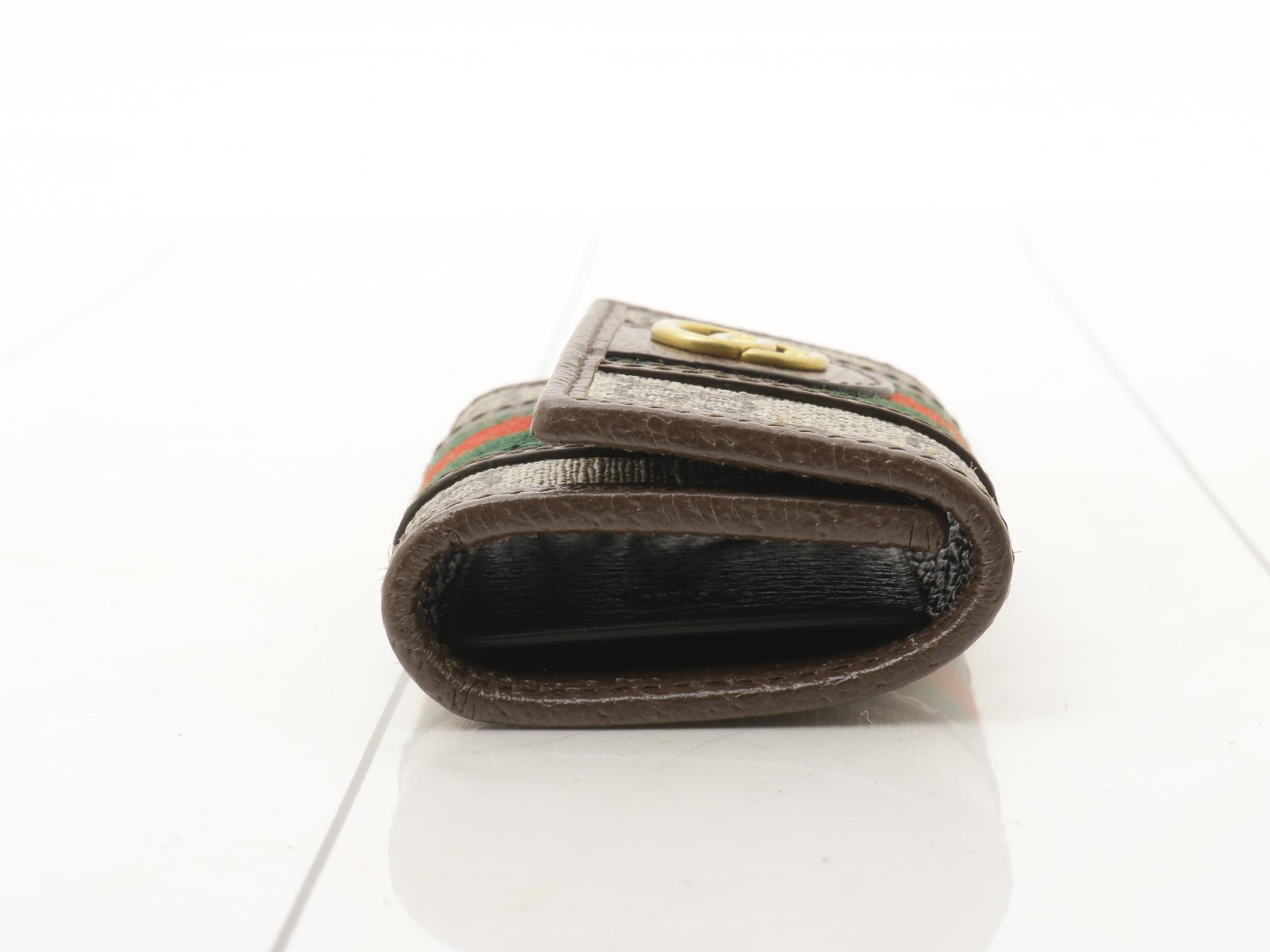 Ophidia 6-Key Case, PVC, Brown — view 3