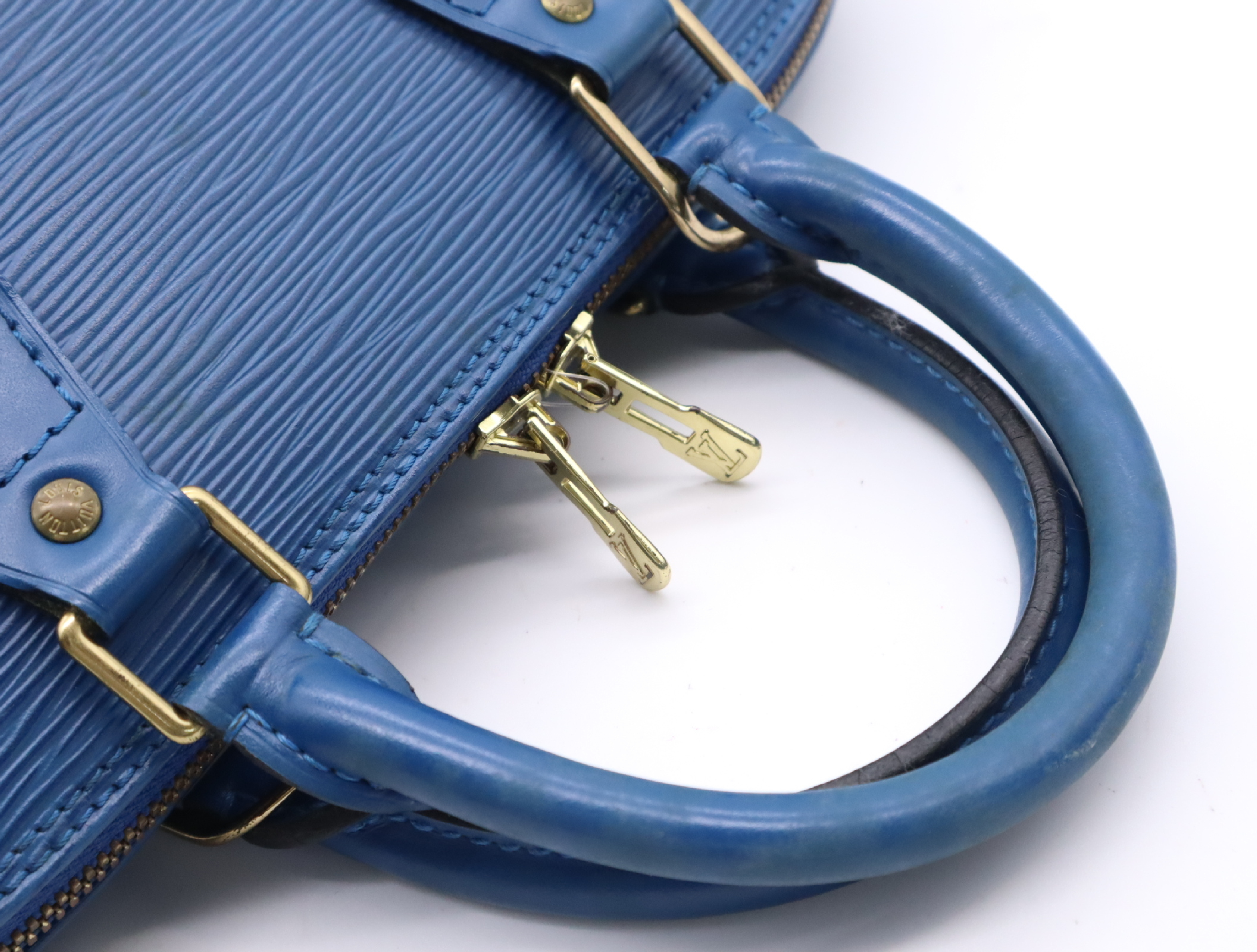 M52145 Epi Alma Toledo Blue Handbag — view 10