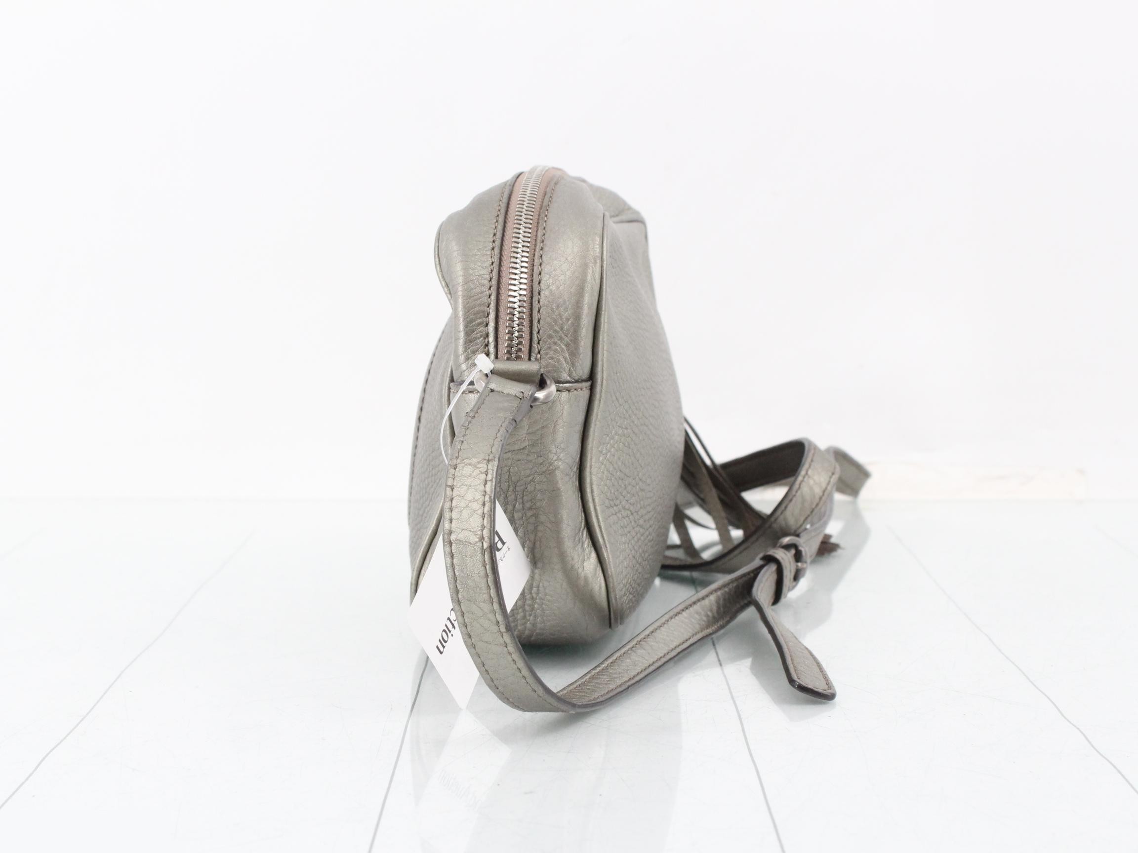 Soho Leather Small Disco Bag with Tassel — view 3