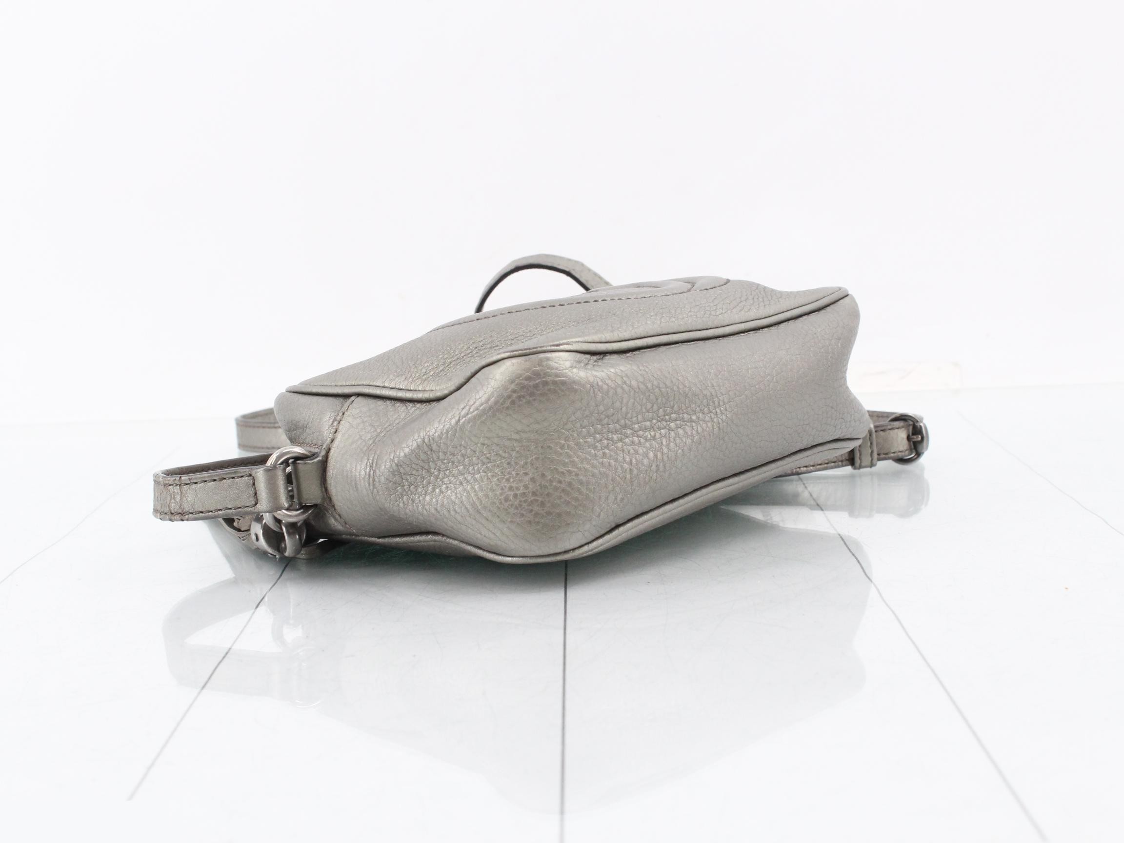 Soho Leather Small Disco Bag with Tassel — view 5