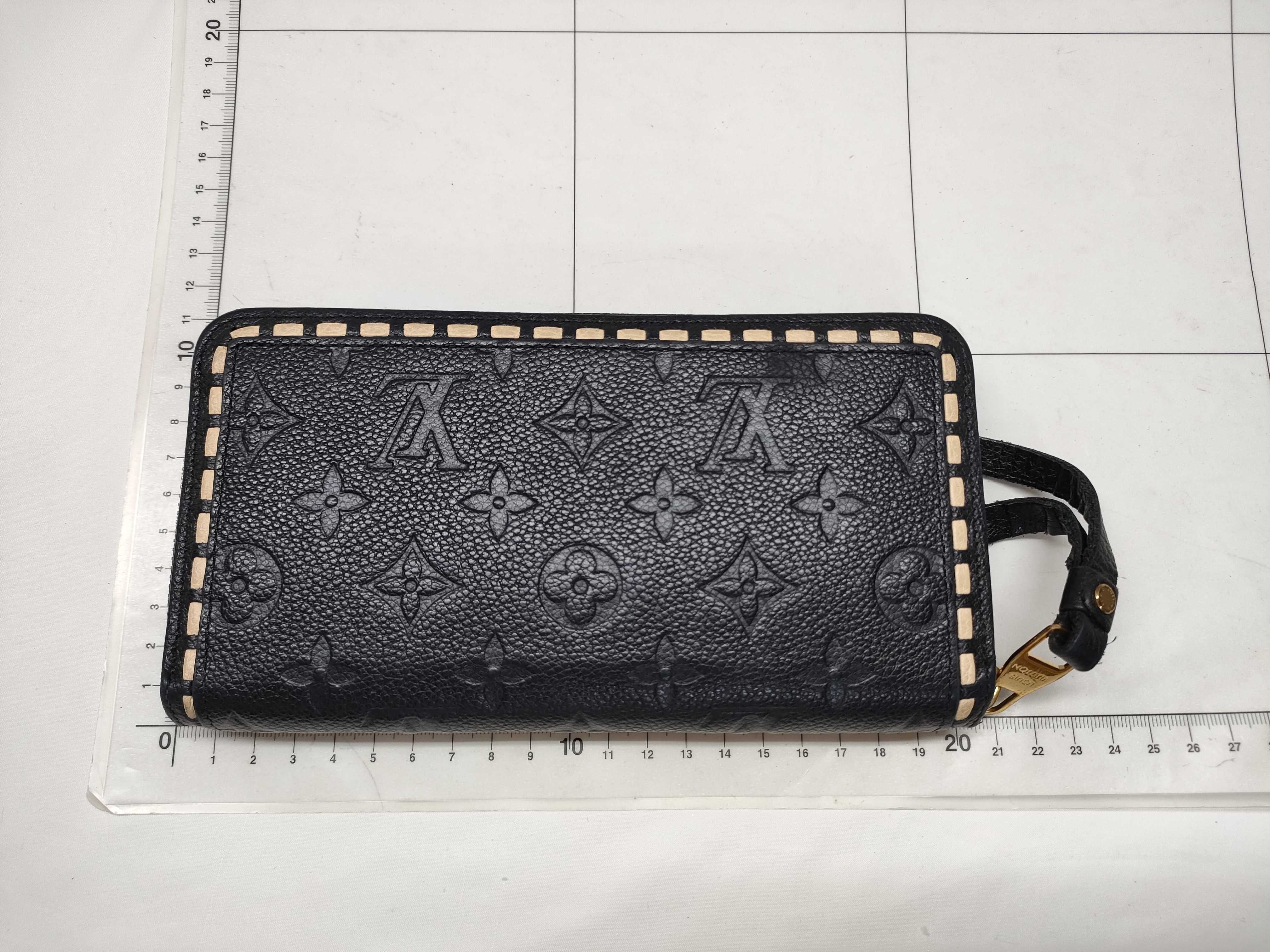 Monogram Empreinte Stitch Zippy Wallet M64805 Long Wallet with Box — view 2