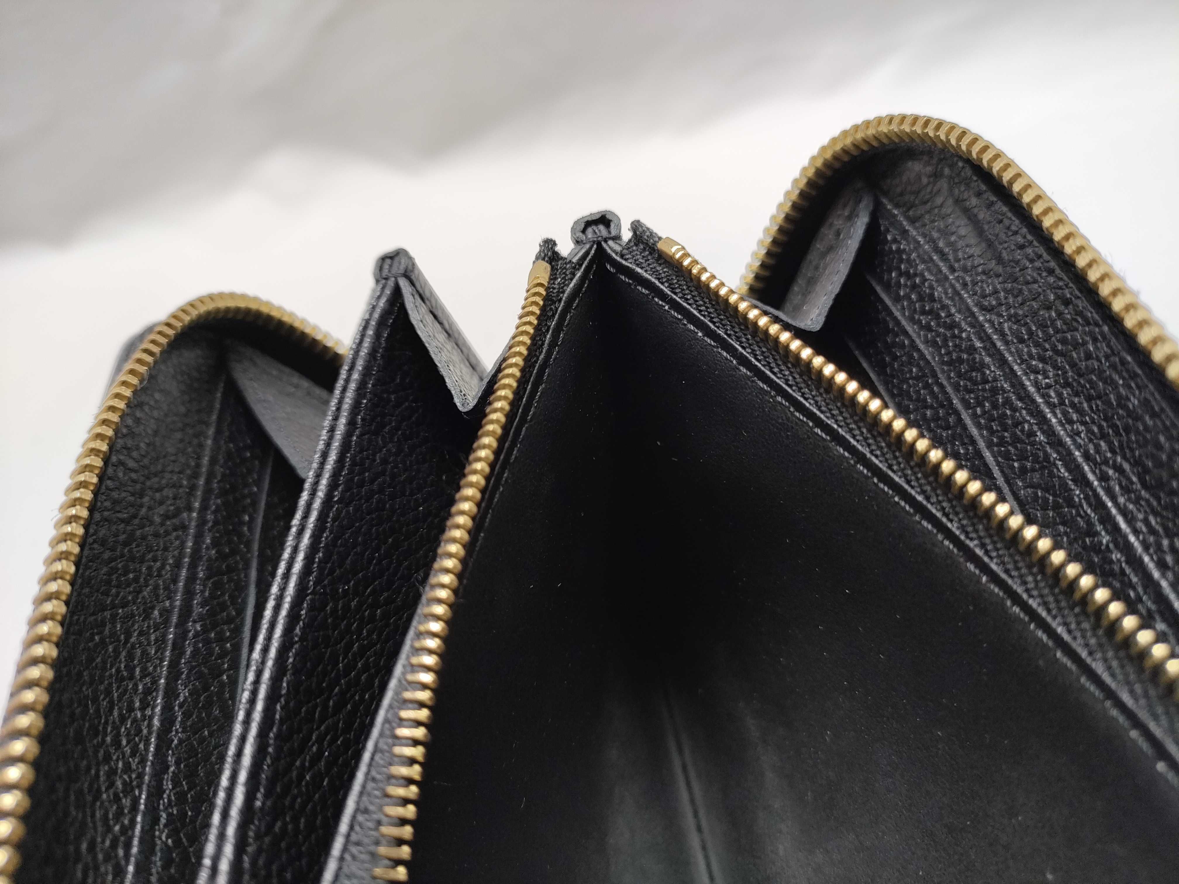 Monogram Empreinte Stitch Zippy Wallet M64805 Long Wallet with Box — view 13