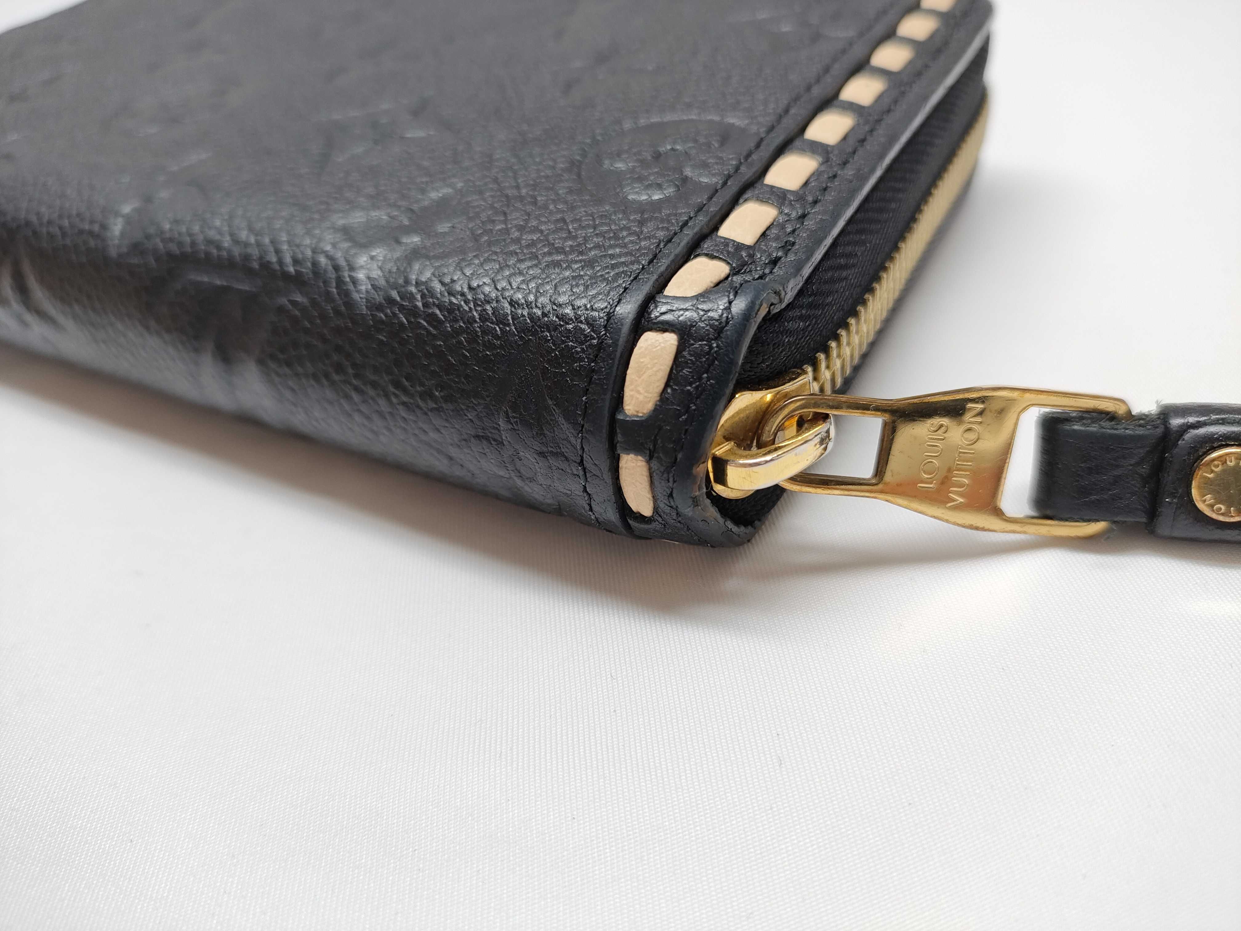 Monogram Empreinte Stitch Zippy Wallet M64805 Long Wallet with Box — view 4