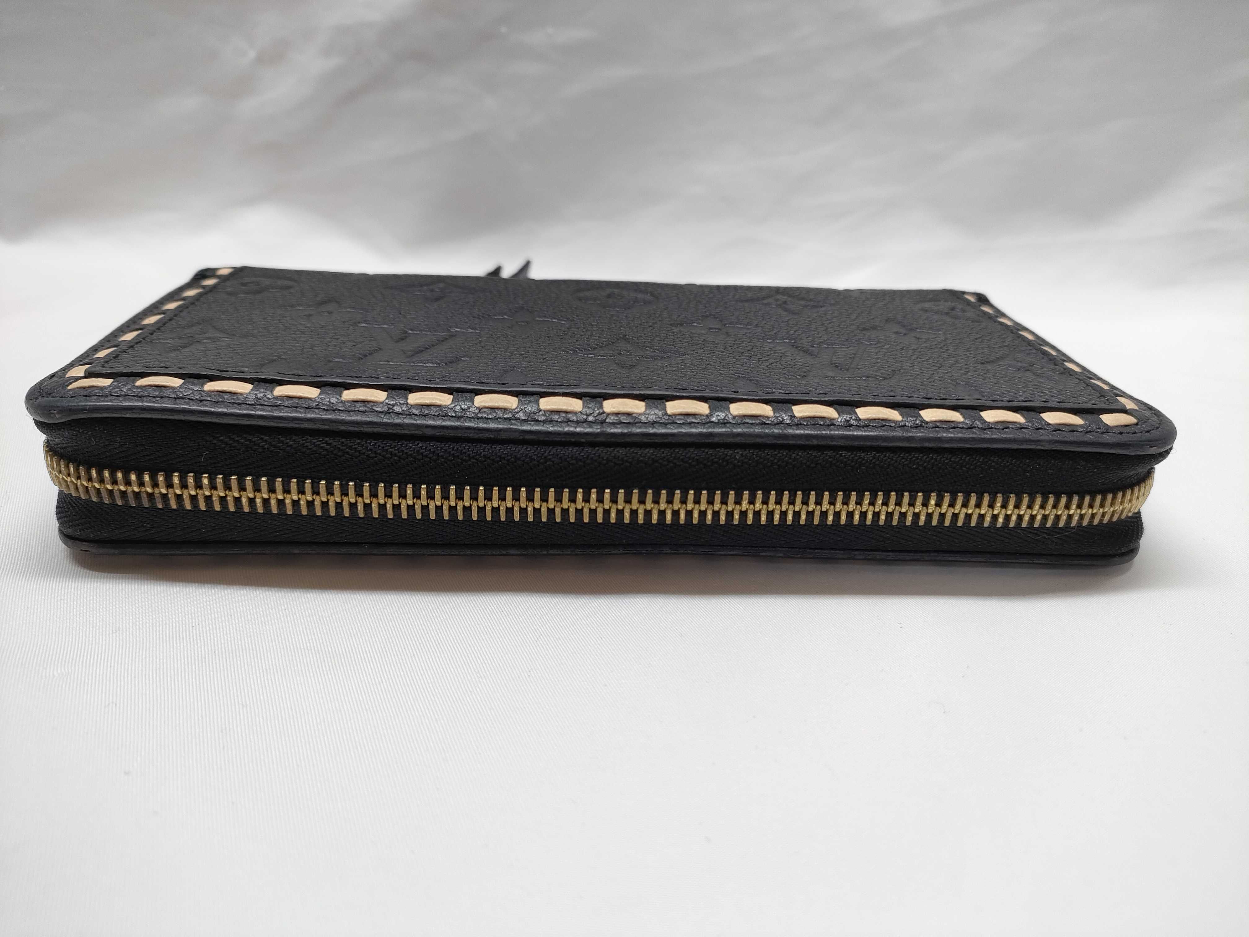 Monogram Empreinte Stitch Zippy Wallet M64805 Long Wallet with Box — view 7