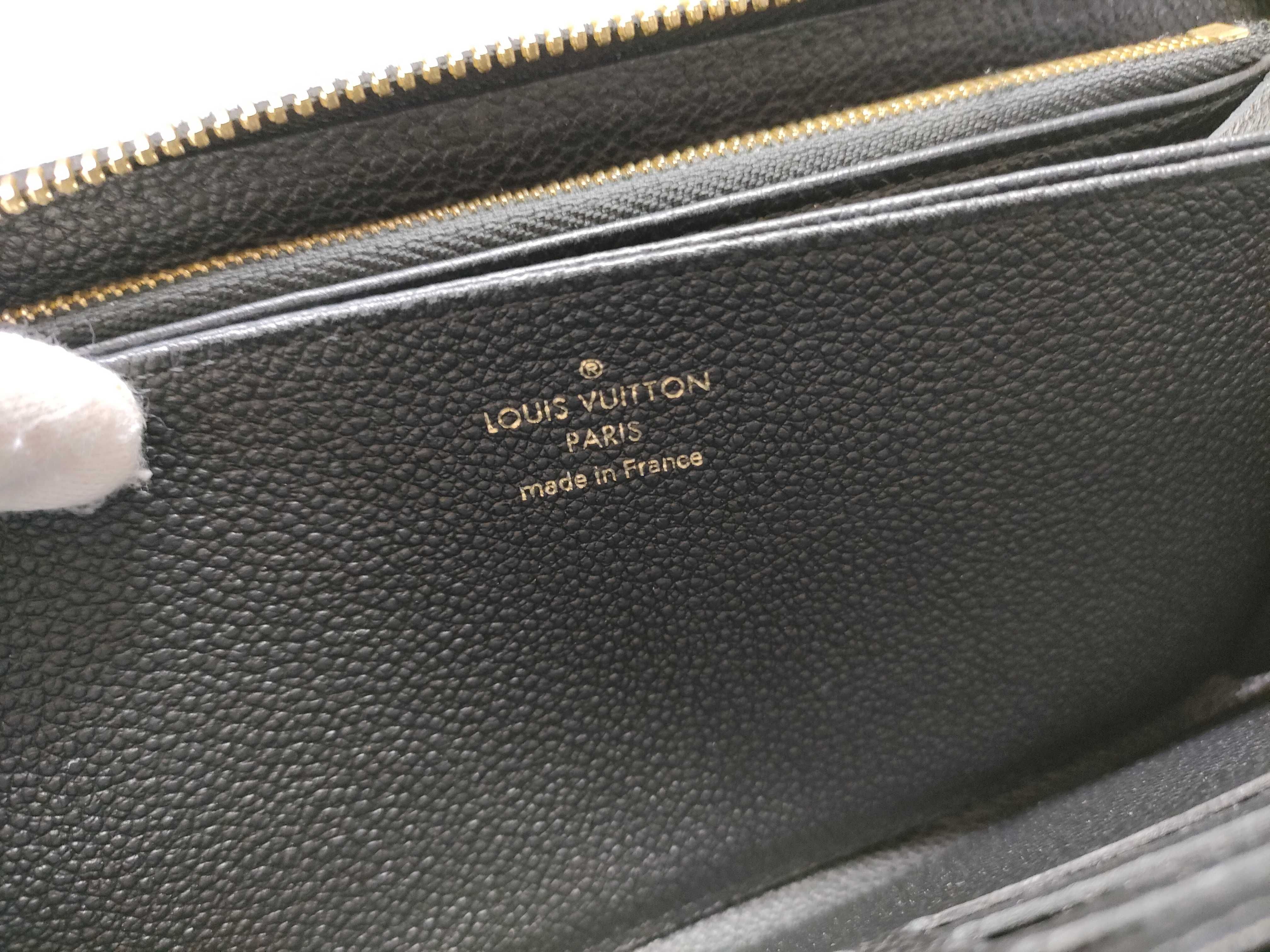 Monogram Empreinte Stitch Zippy Wallet M64805 Long Wallet with Box — view 9