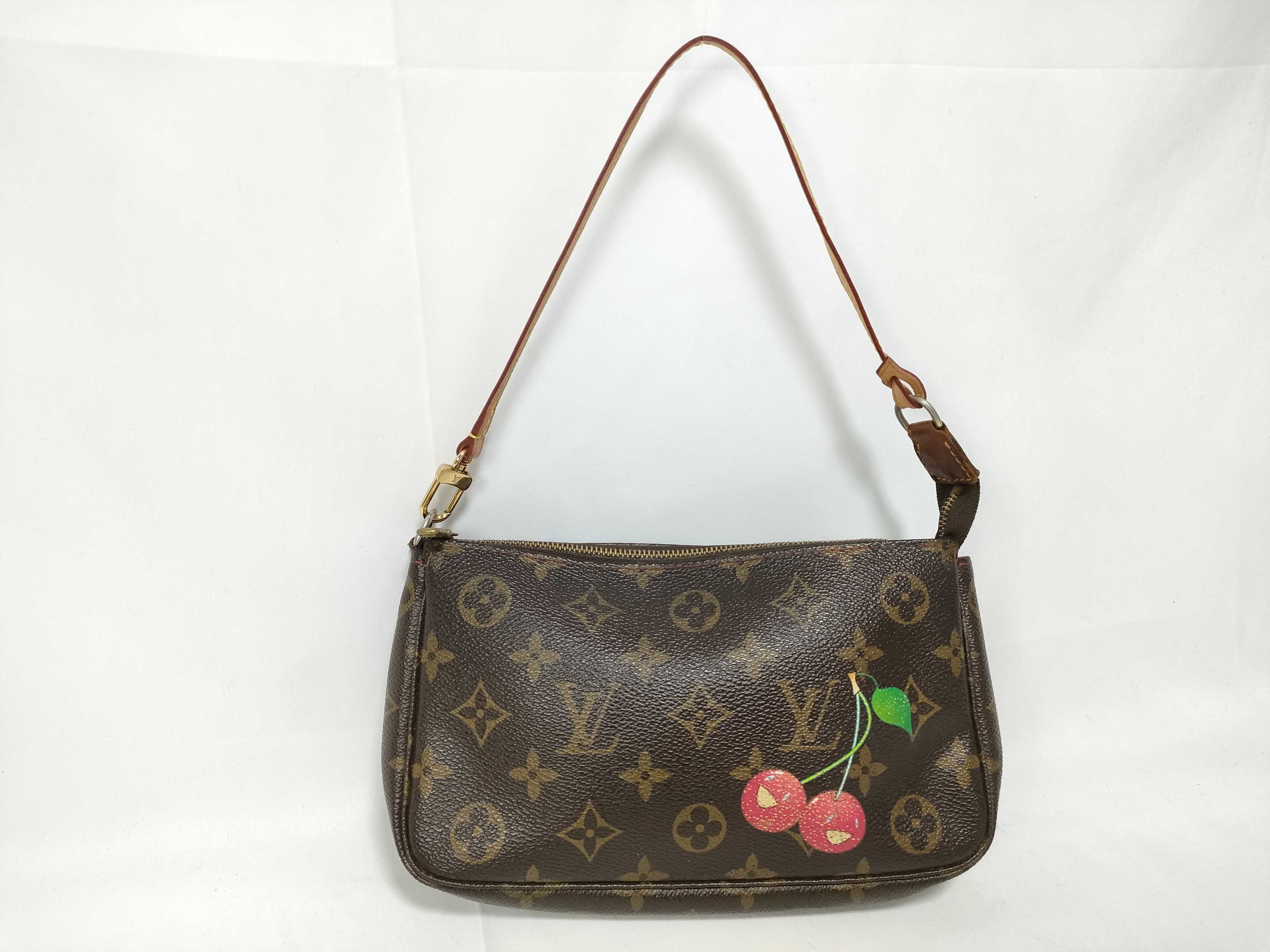 Monogram Cherry Pochette Accessoires Pouch