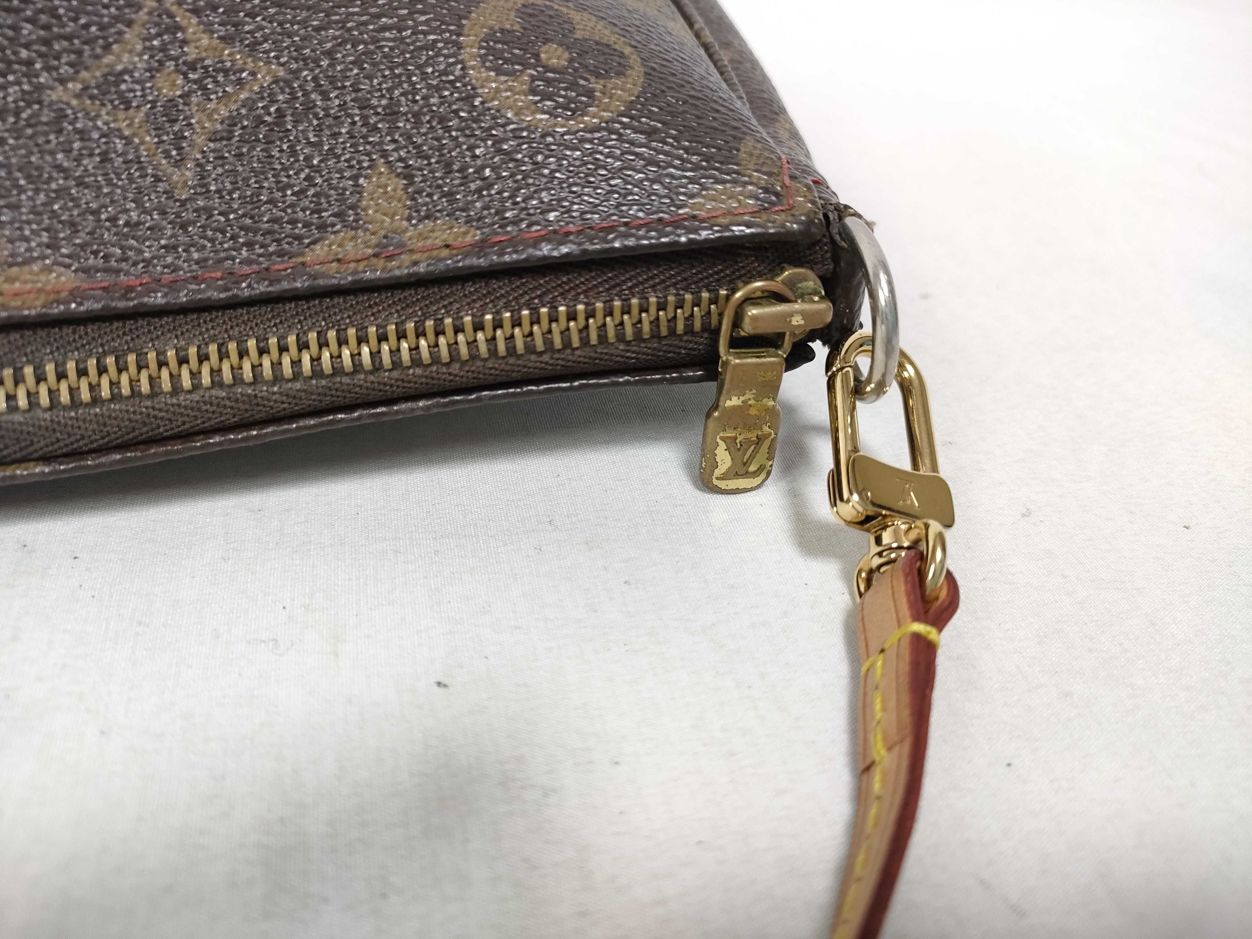Monogram Cherry Pochette Accessoires Pouch — view 10