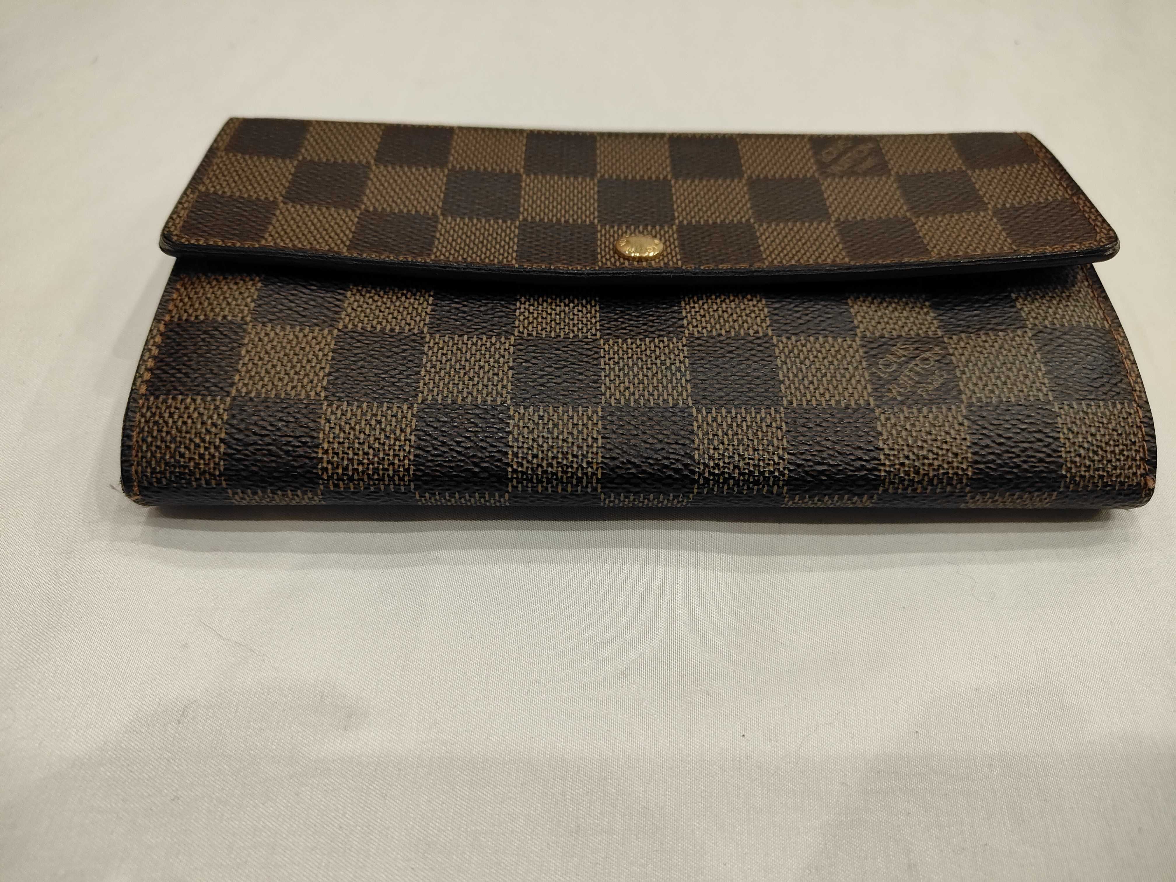 Damier Portefeuille Sarah Long Wallet — view 7