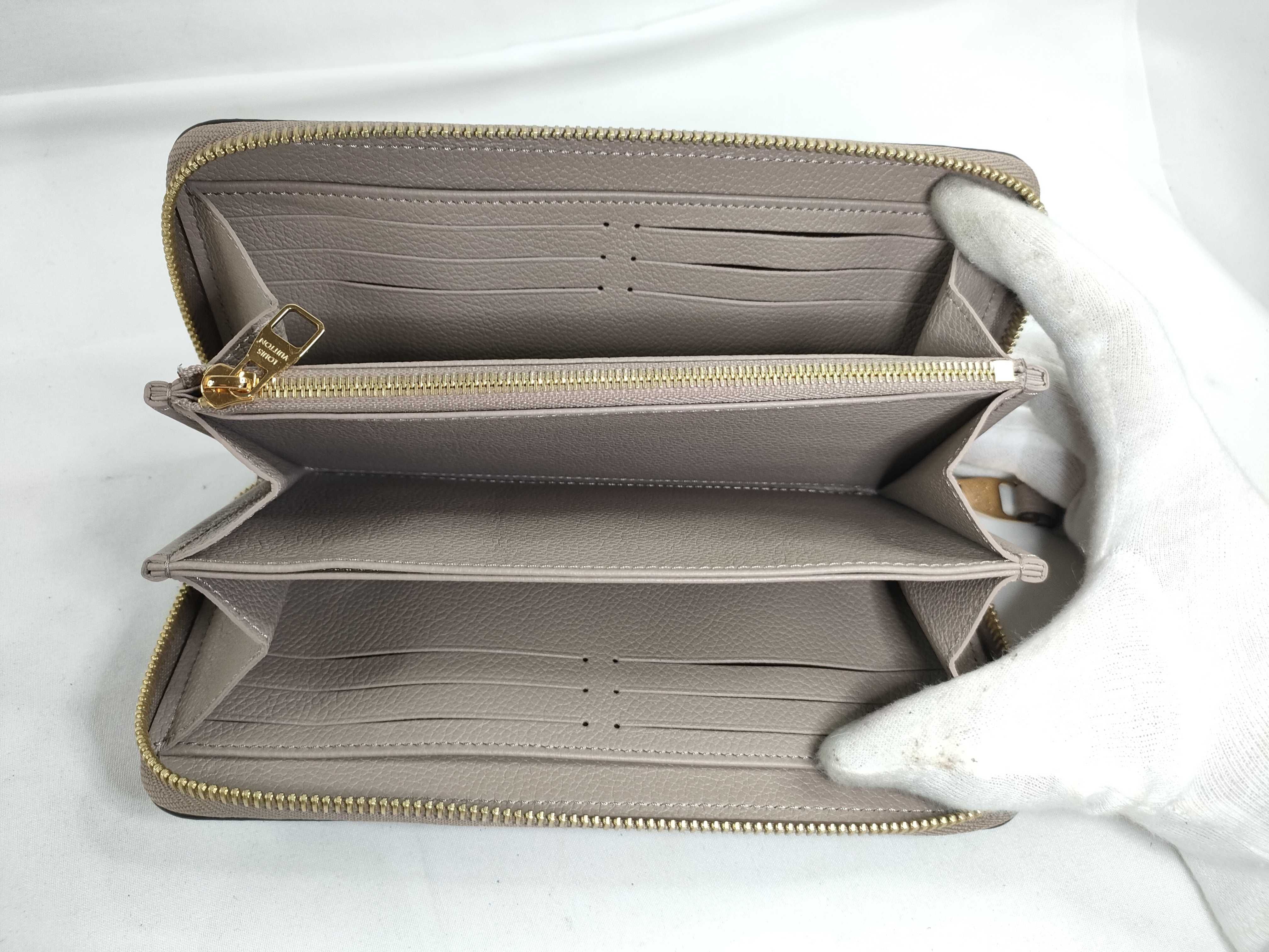 Monogram Empreinte Long Wallet M69794 Beige Wallet — view 8