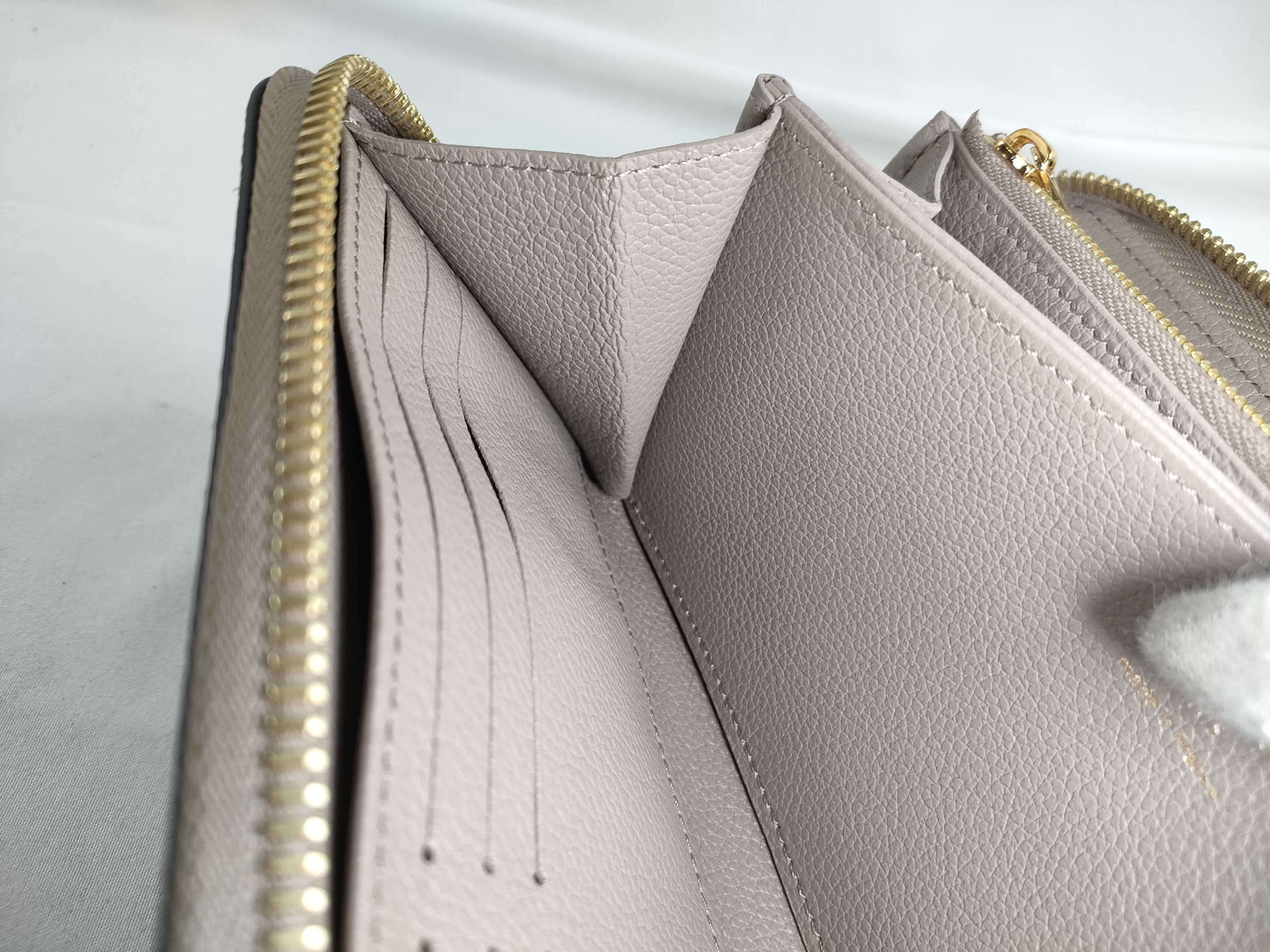Monogram Empreinte Long Wallet M69794 Beige Wallet — view 9