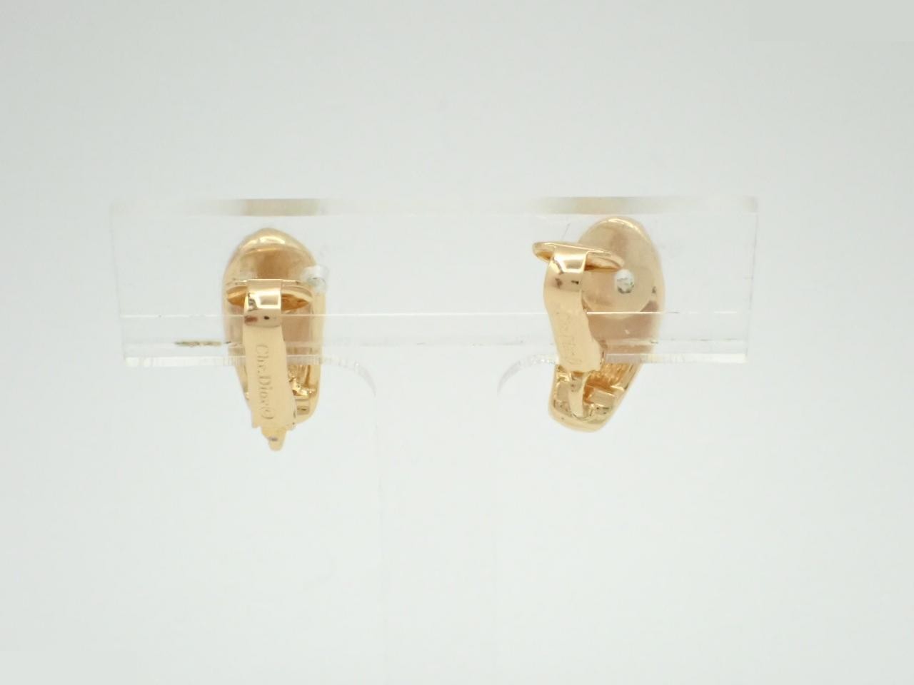 Earrings, Black/Gold, Rhinestone — view 2