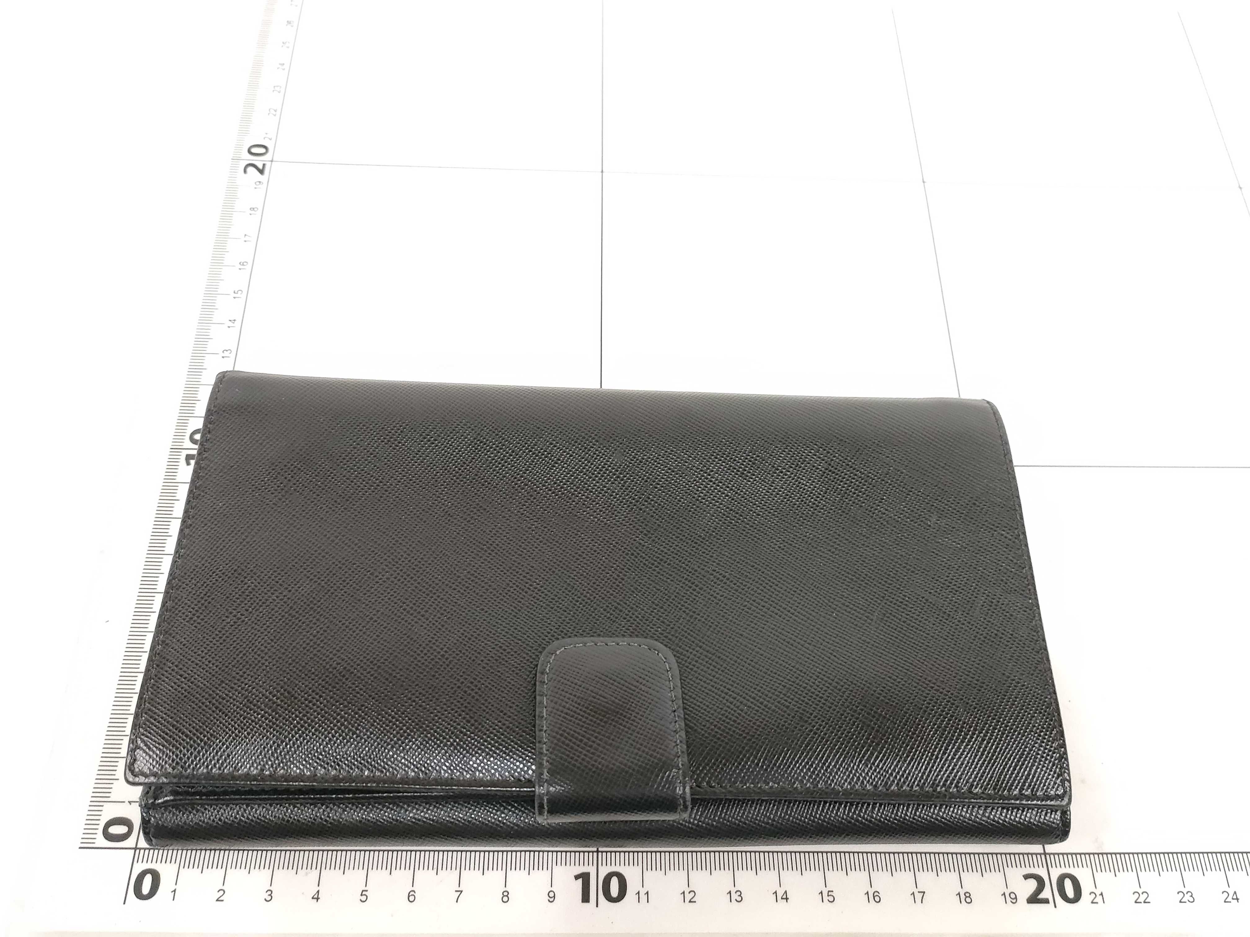 Saffiano Leather Long Wallet 1M1133 — view 2