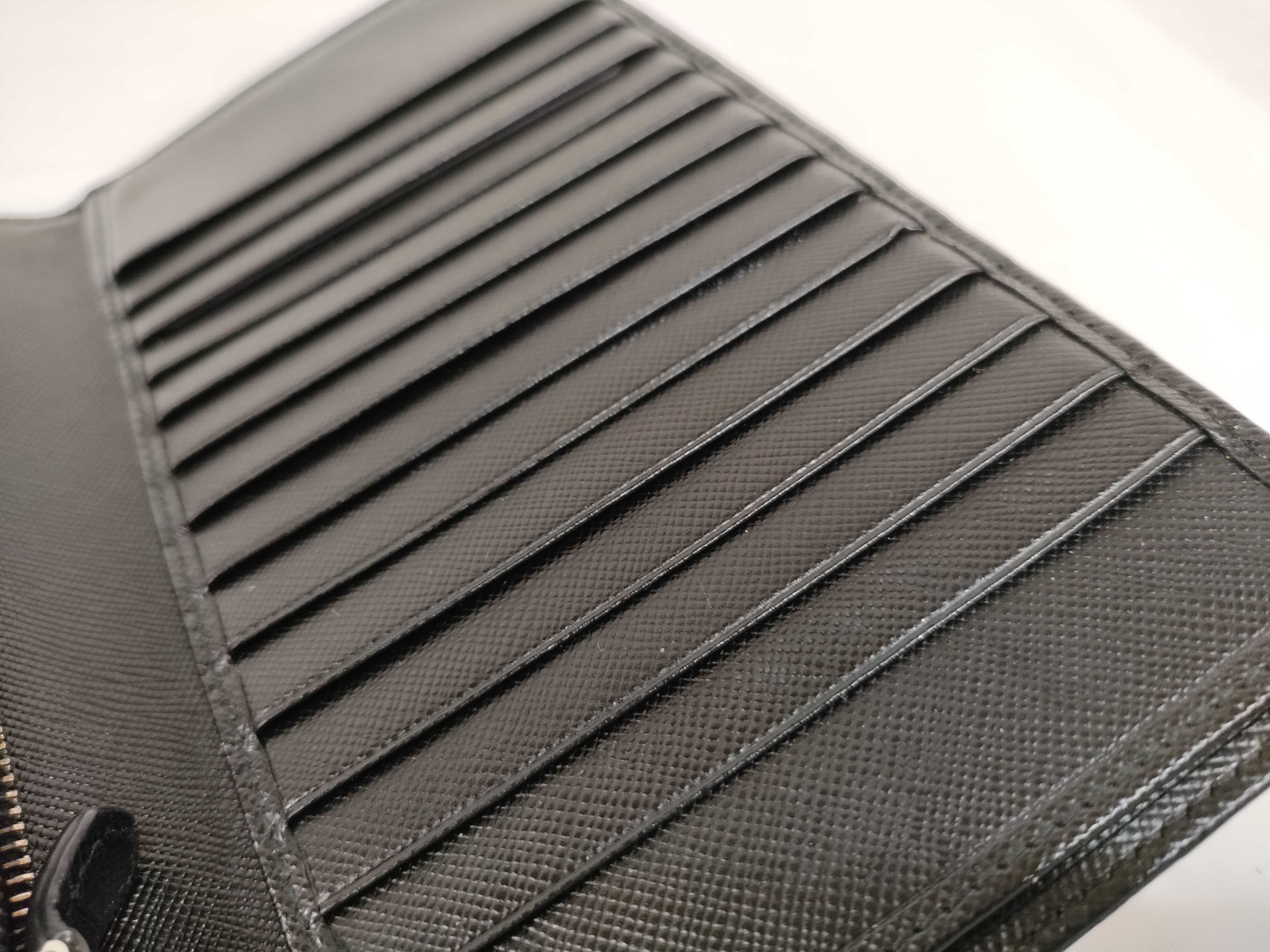 Saffiano Leather Long Wallet 1M1133 — view 15