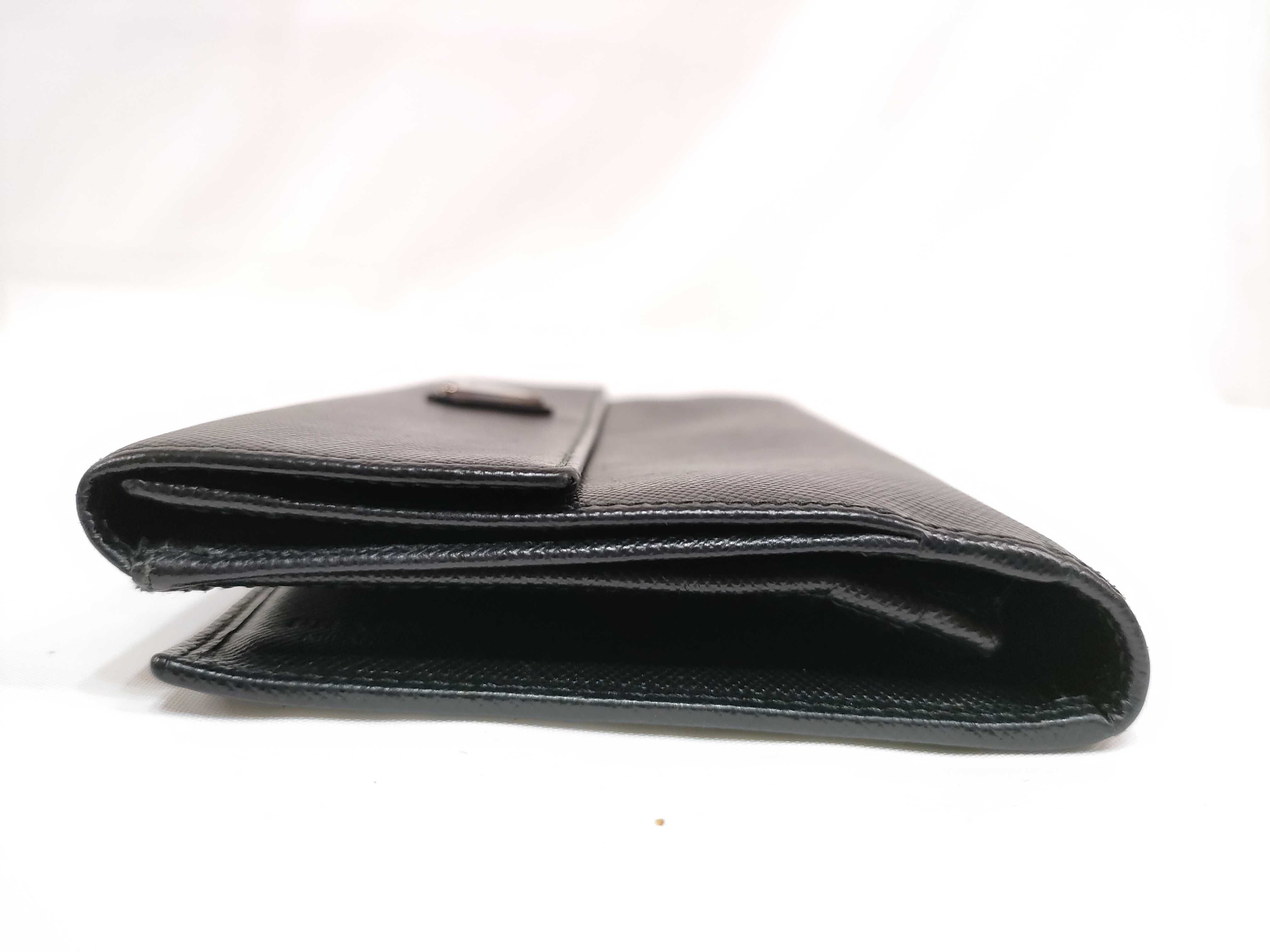 Saffiano Leather Long Wallet 1M1133 — view 4