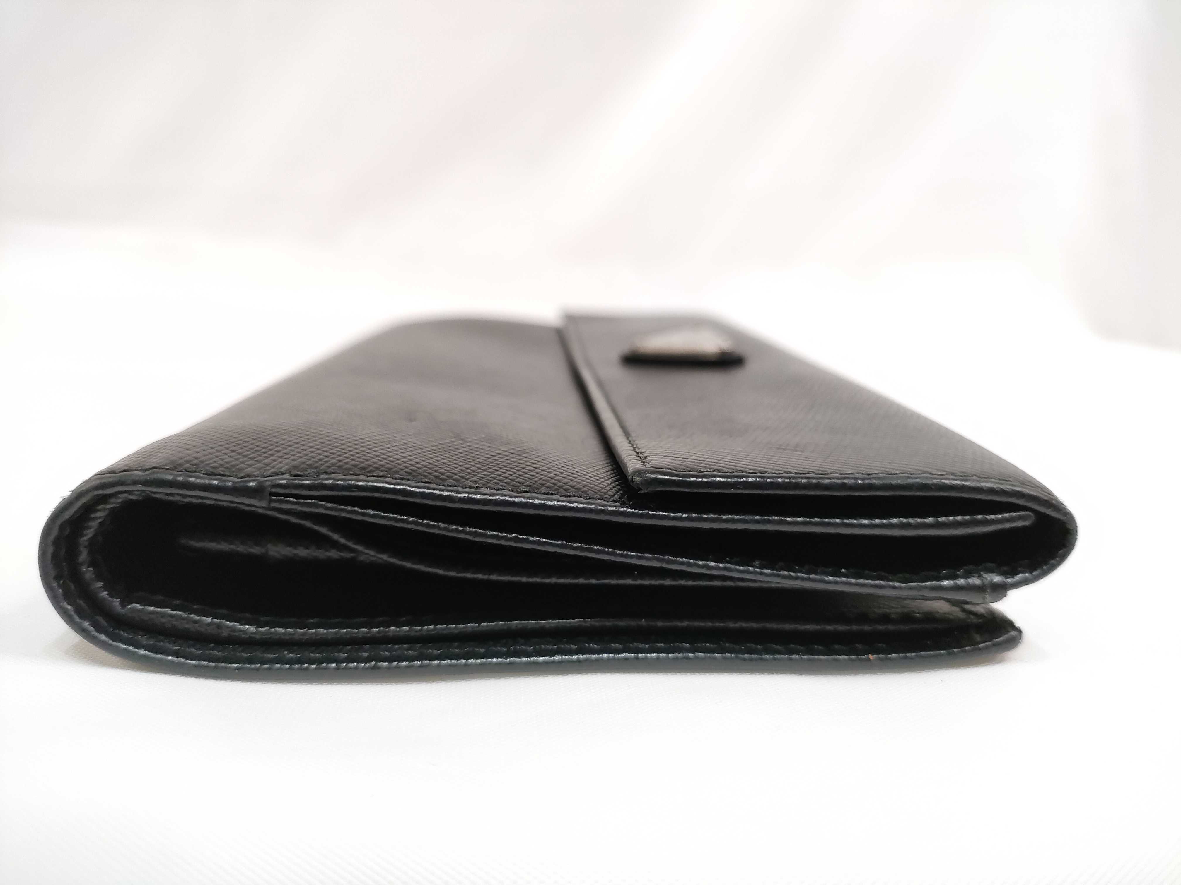 Saffiano Leather Long Wallet 1M1133 — view 5