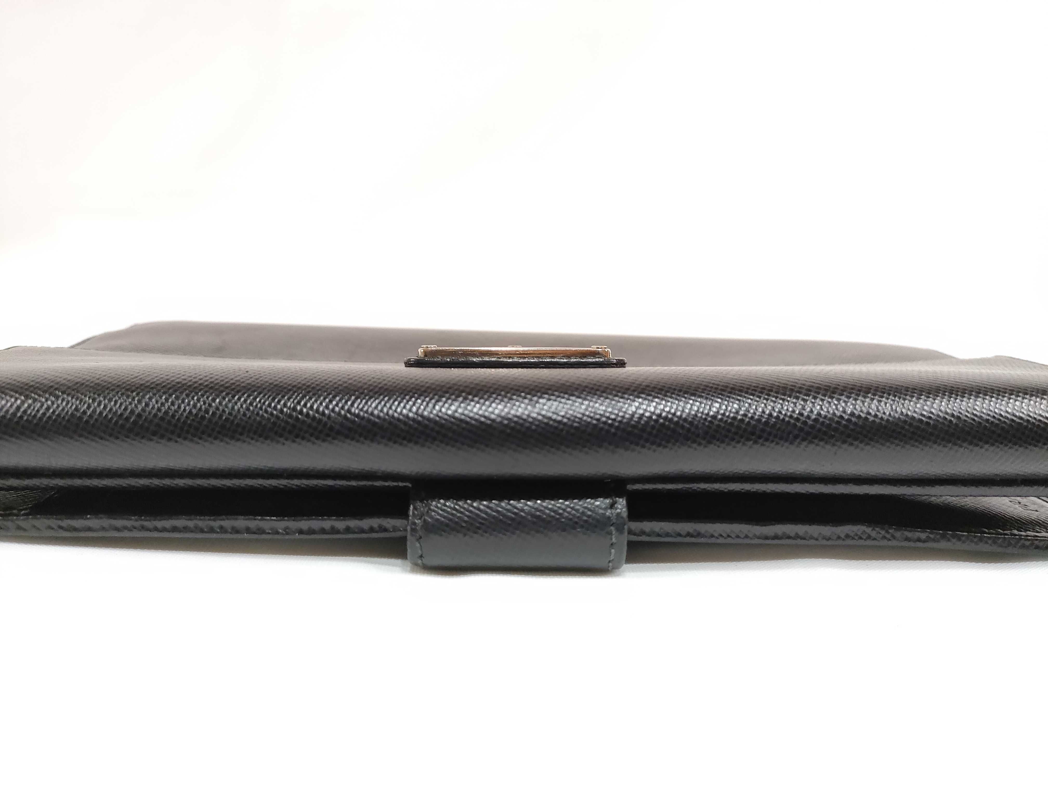 Saffiano Leather Long Wallet 1M1133 — view 6