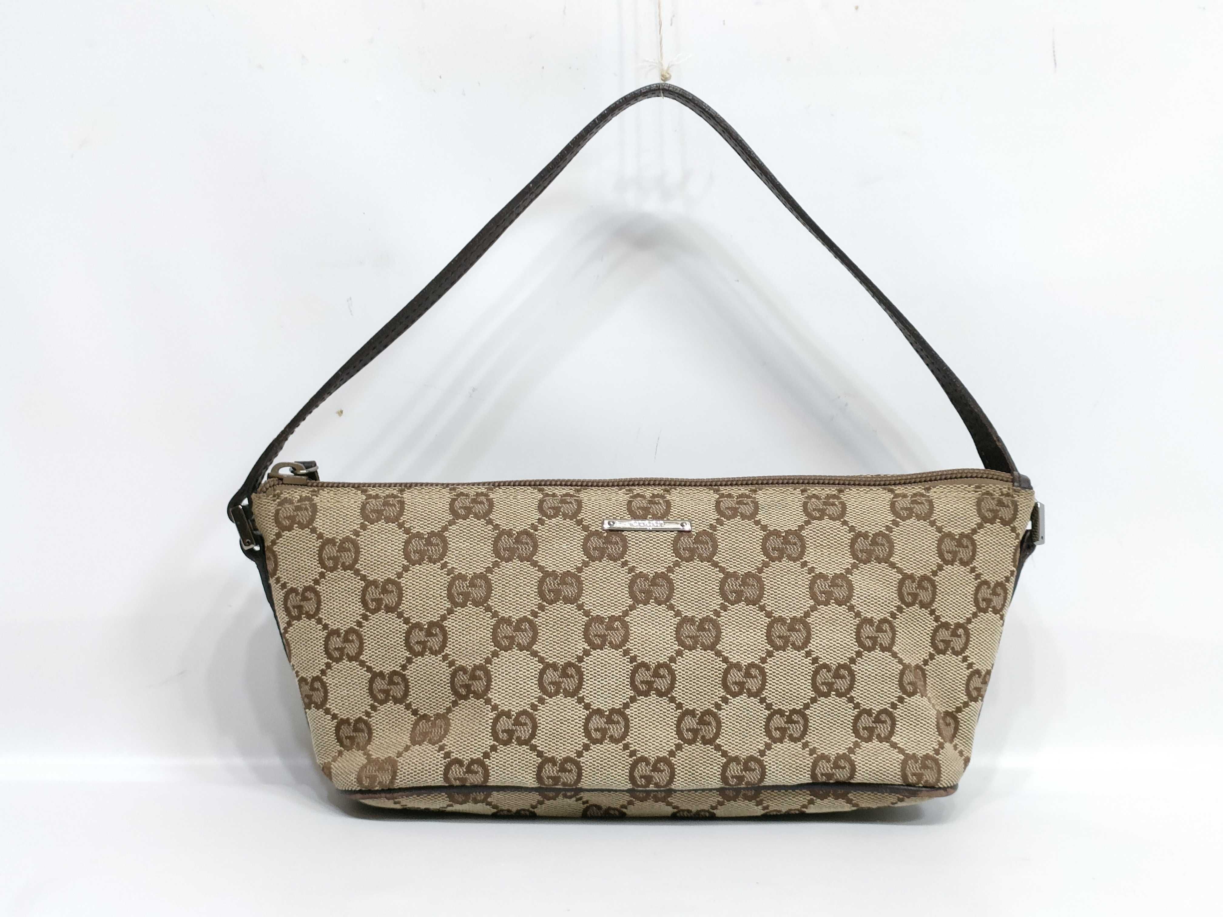 GG Canvas Mini Handbag Pouch Handbag