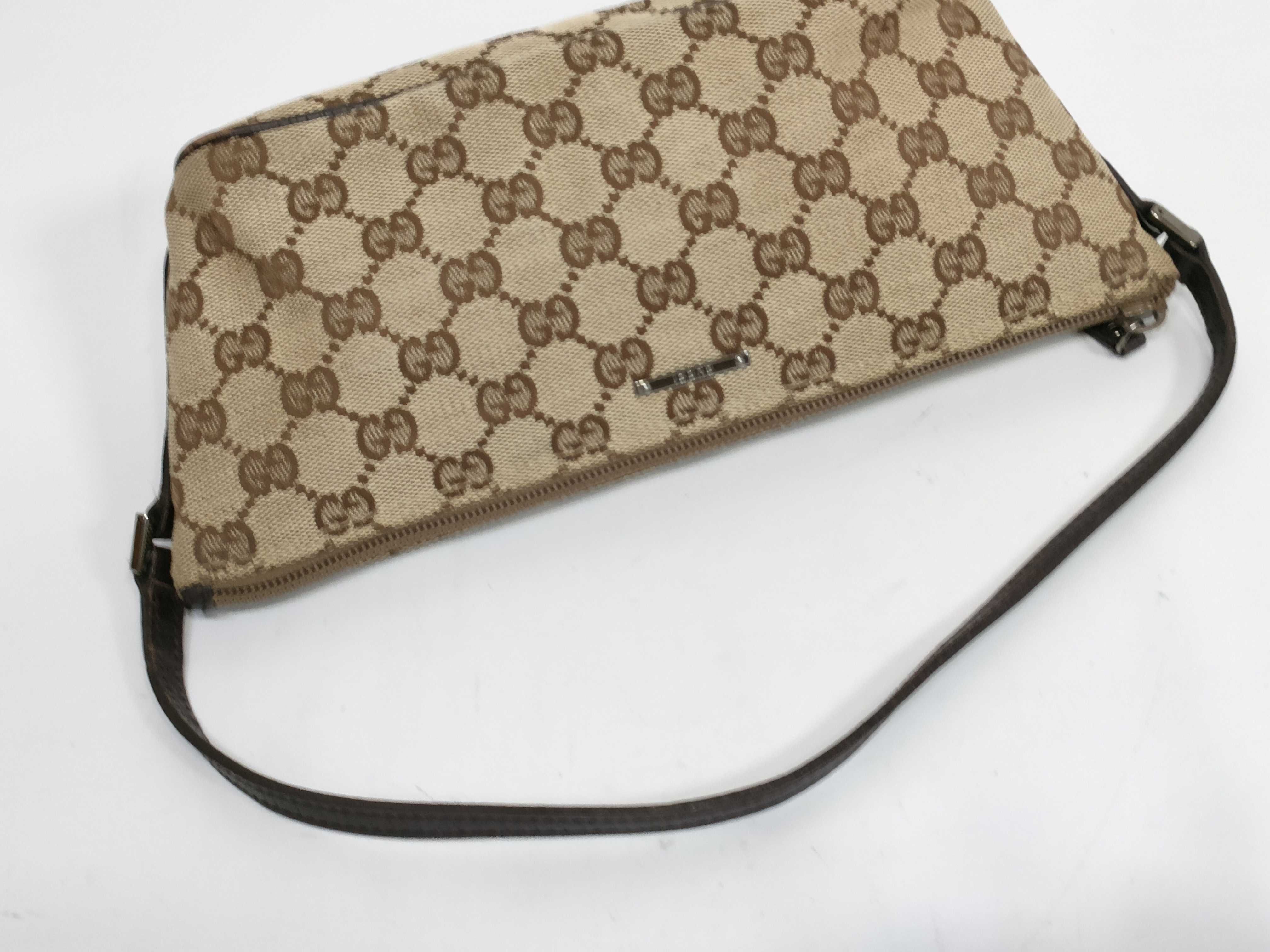 GG Canvas Mini Handbag Pouch Handbag — view 3