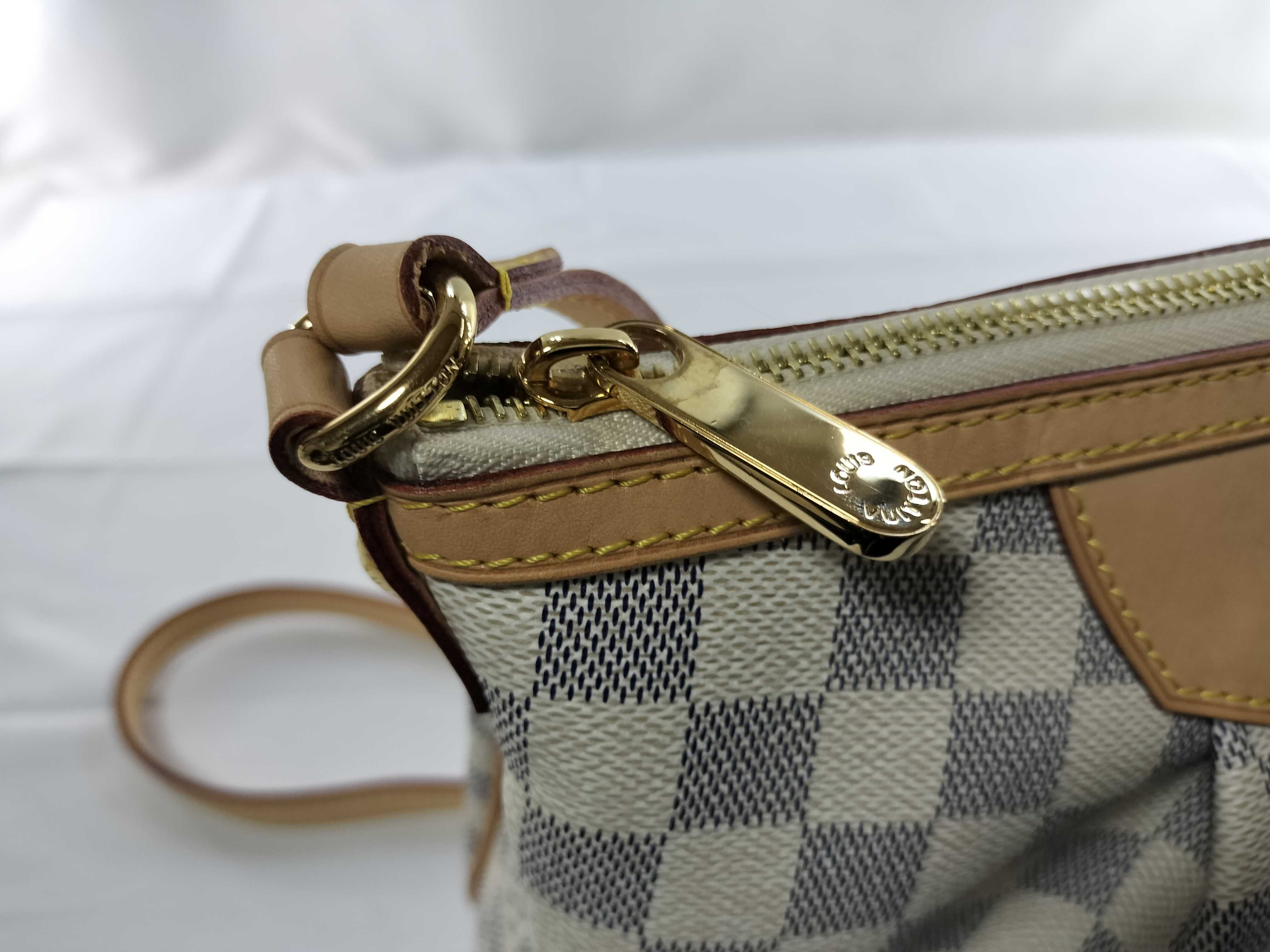 Damier Azur N41113 Siracusa PM Shoulder Bag — view 14