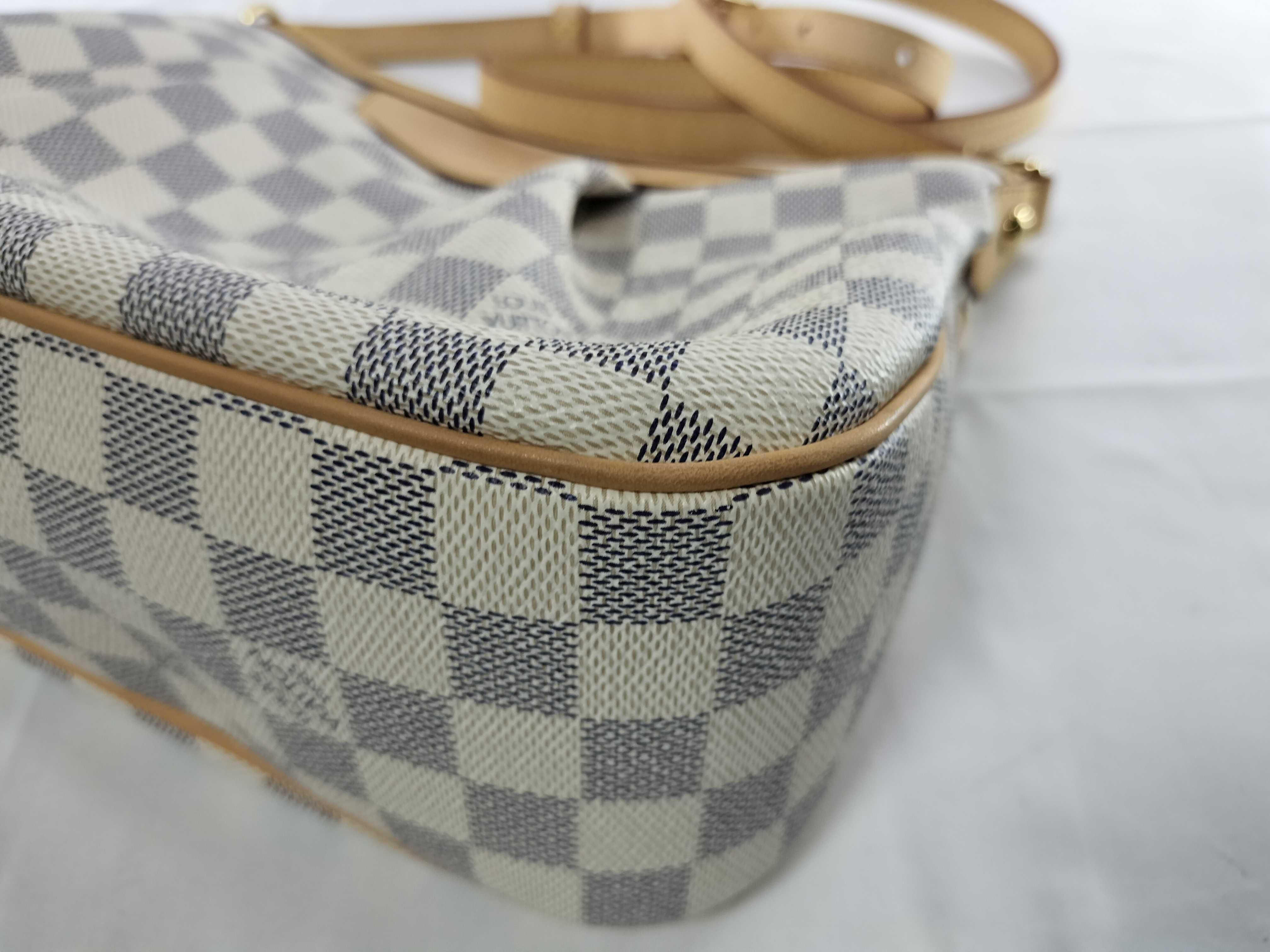 Damier Azur N41113 Siracusa PM Shoulder Bag — view 7