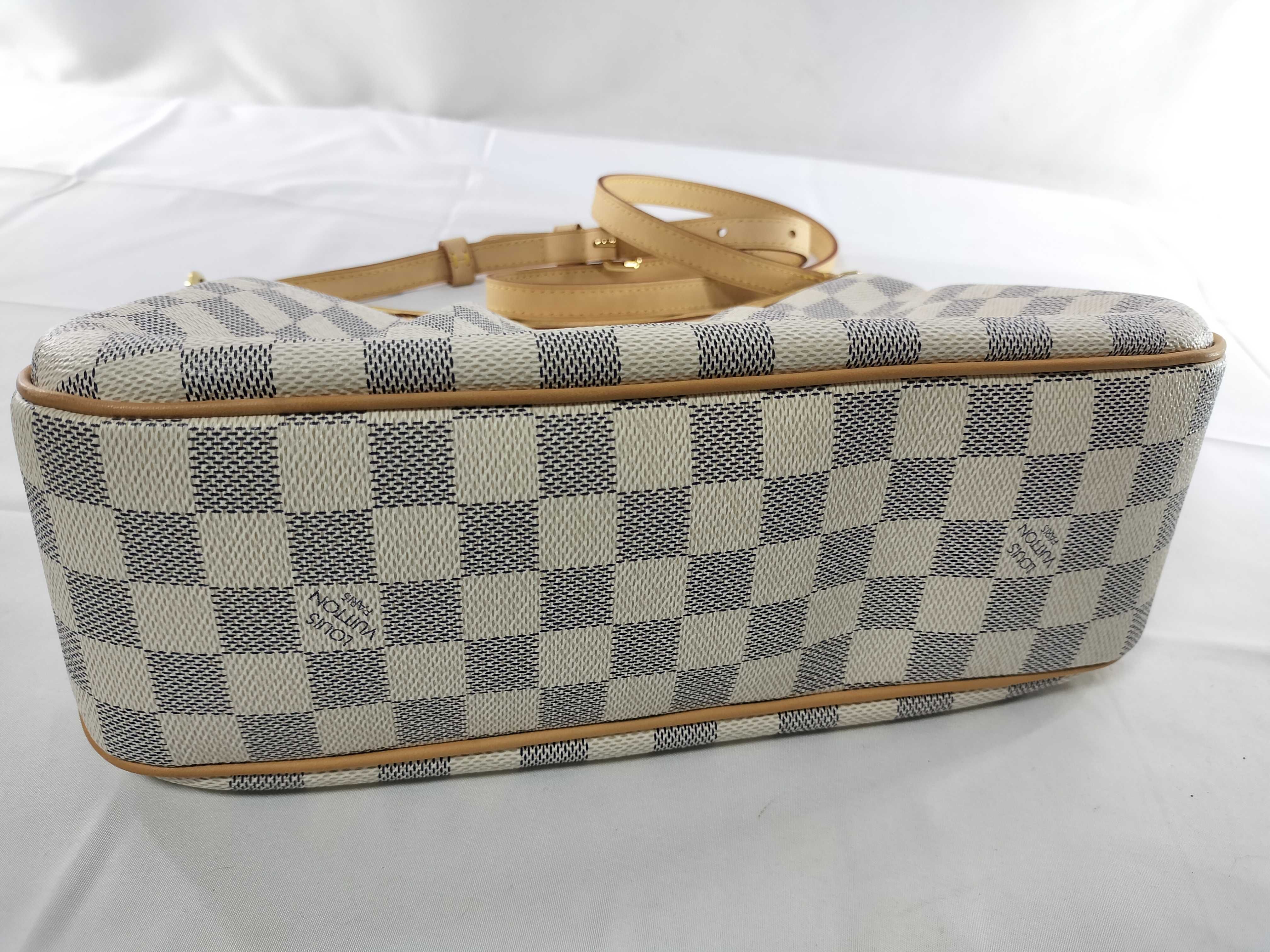 Damier Azur N41113 Siracusa PM Shoulder Bag — view 8