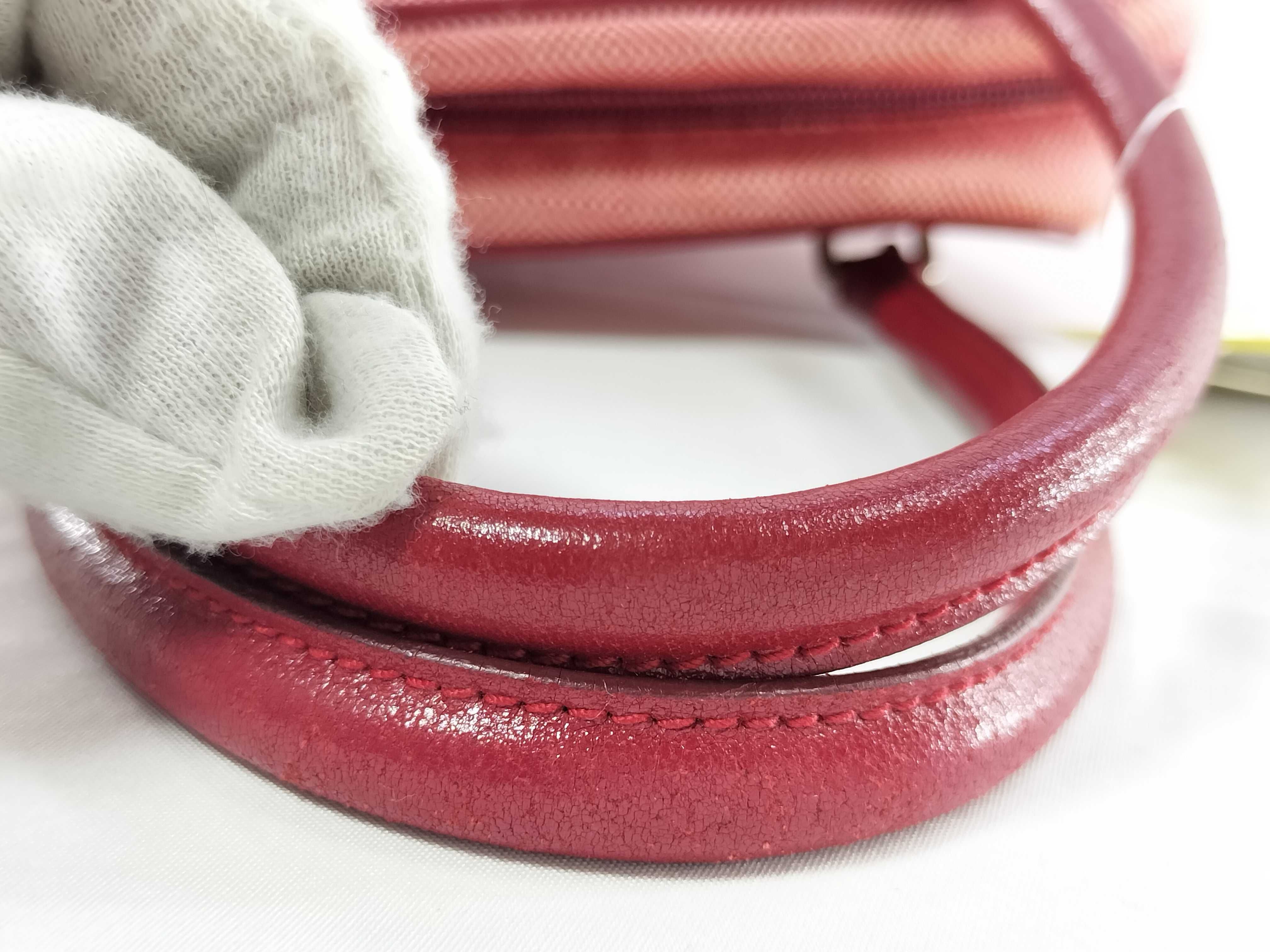 Ribbon Handbag, Red Handbag — view 5