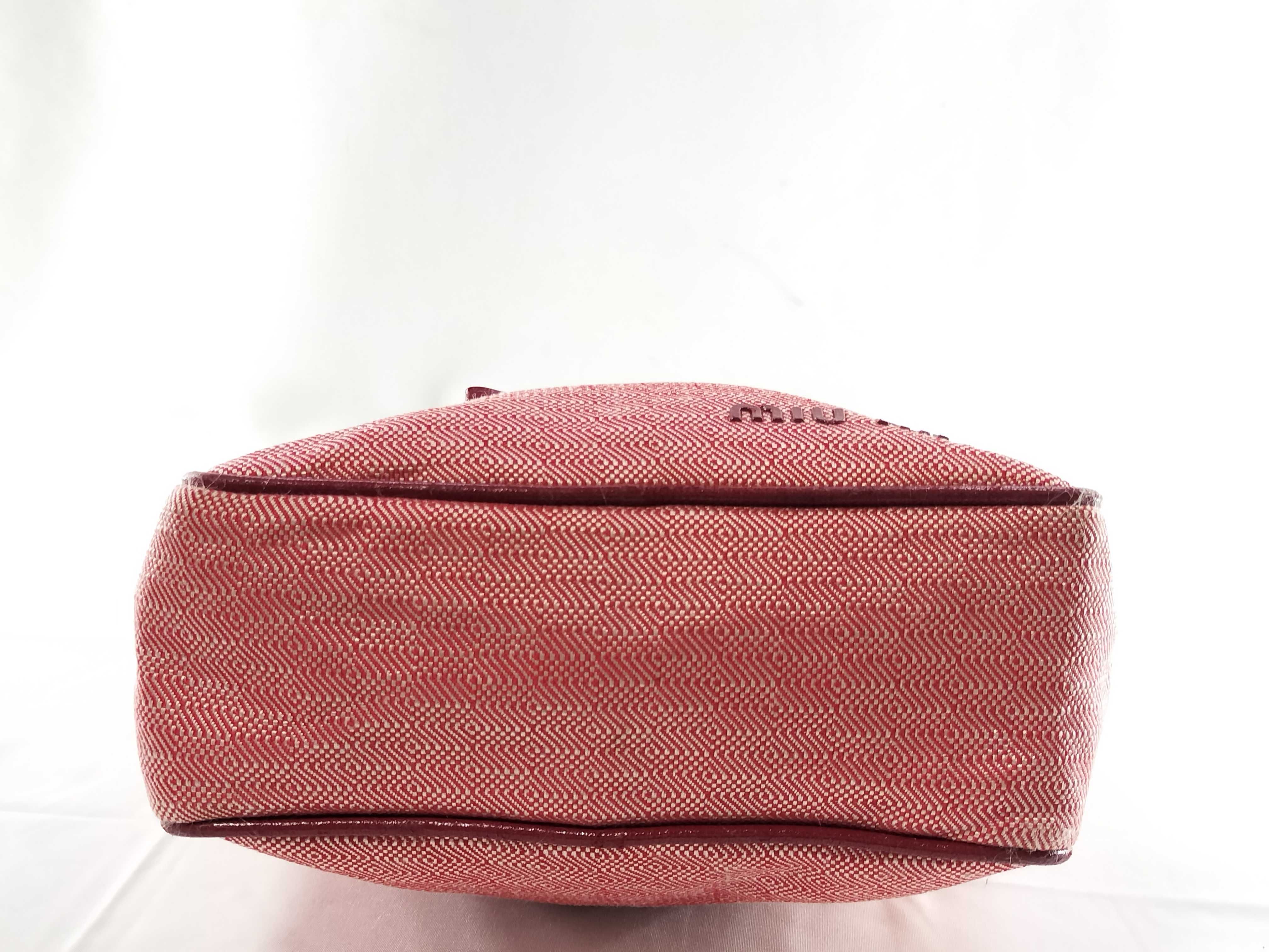 Ribbon Handbag, Red Handbag — view 6