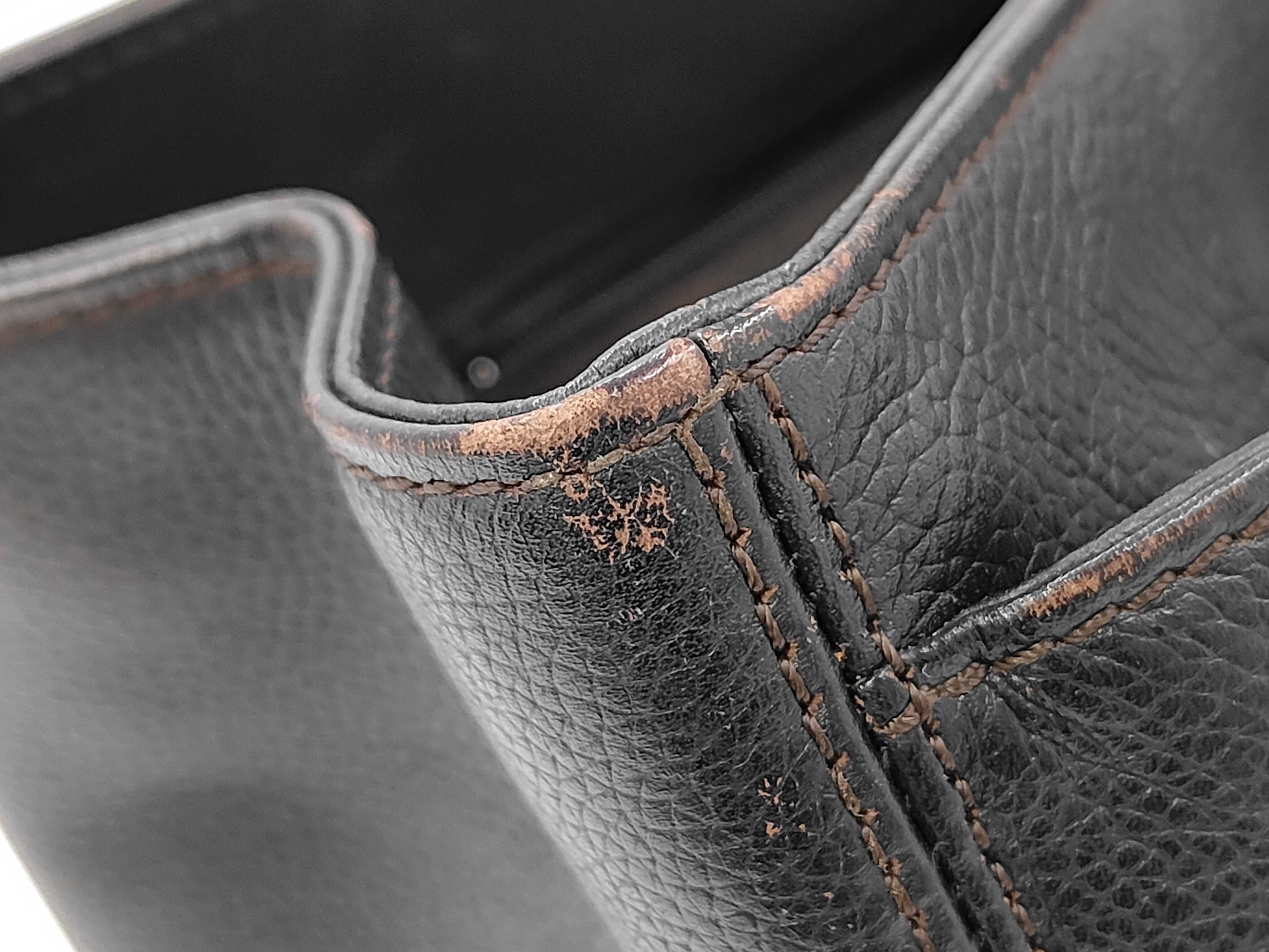 Executive Tote Coco Mark Leather Bag Tote Bag — view 11