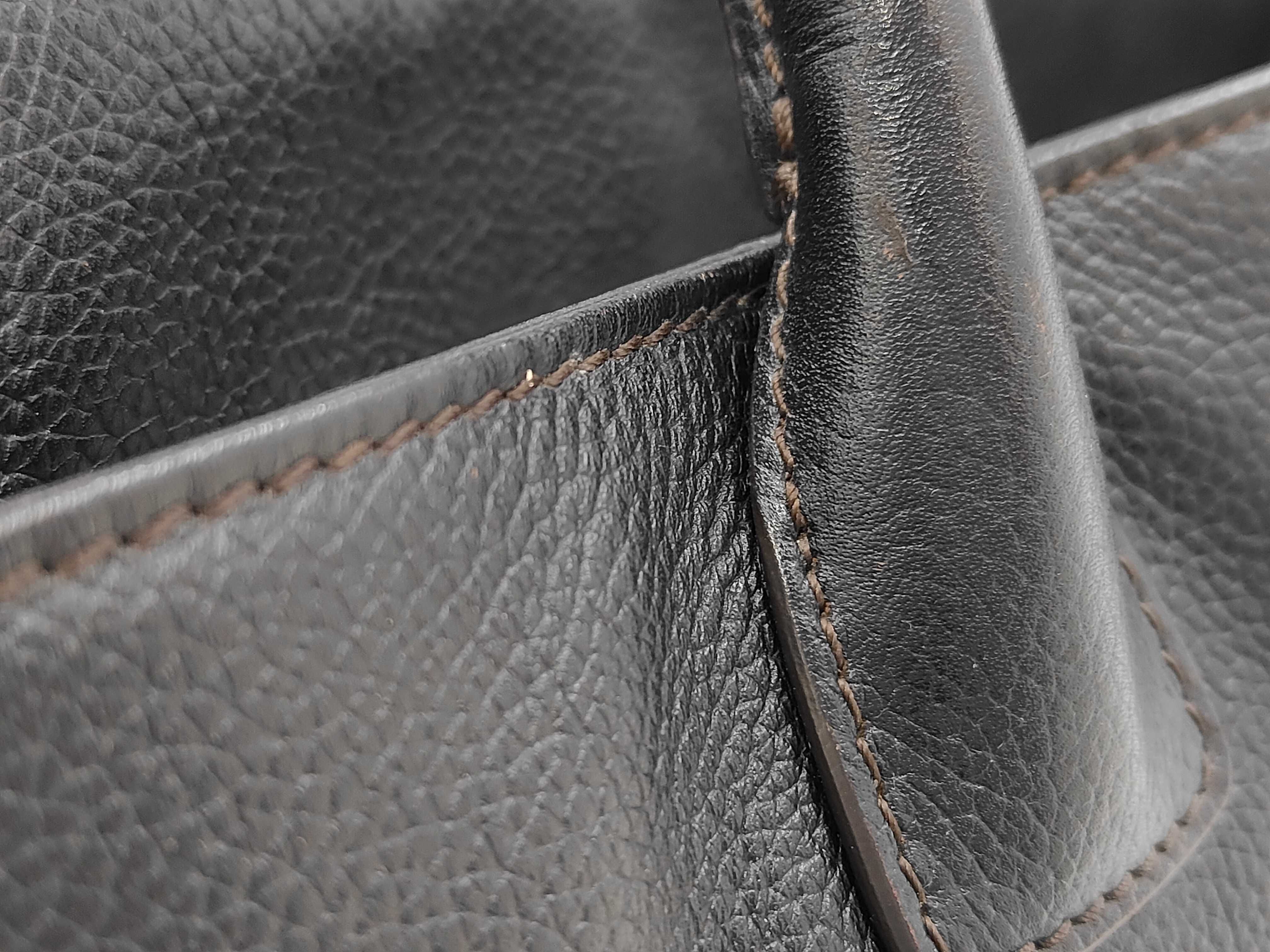 Executive Tote Coco Mark Leather Bag Tote Bag — view 3