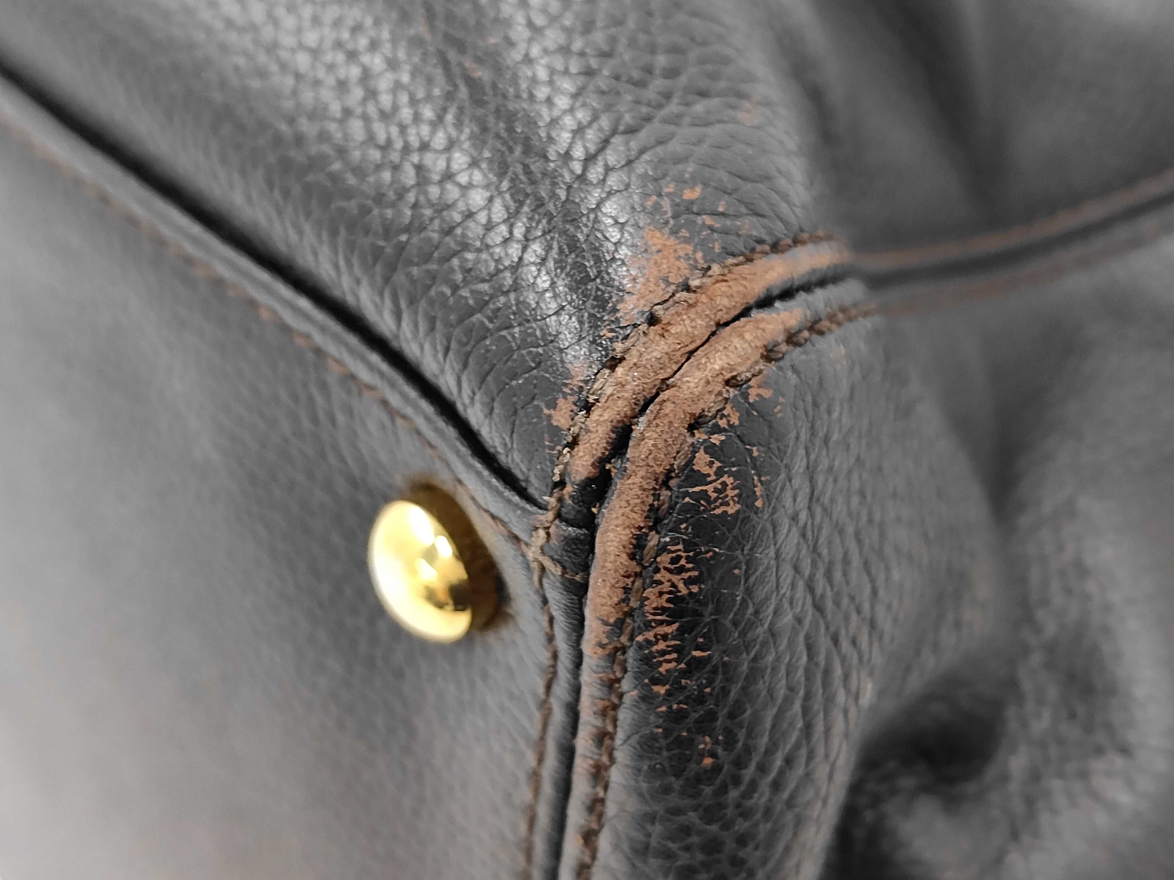 Executive Tote Coco Mark Leather Bag Tote Bag — view 6