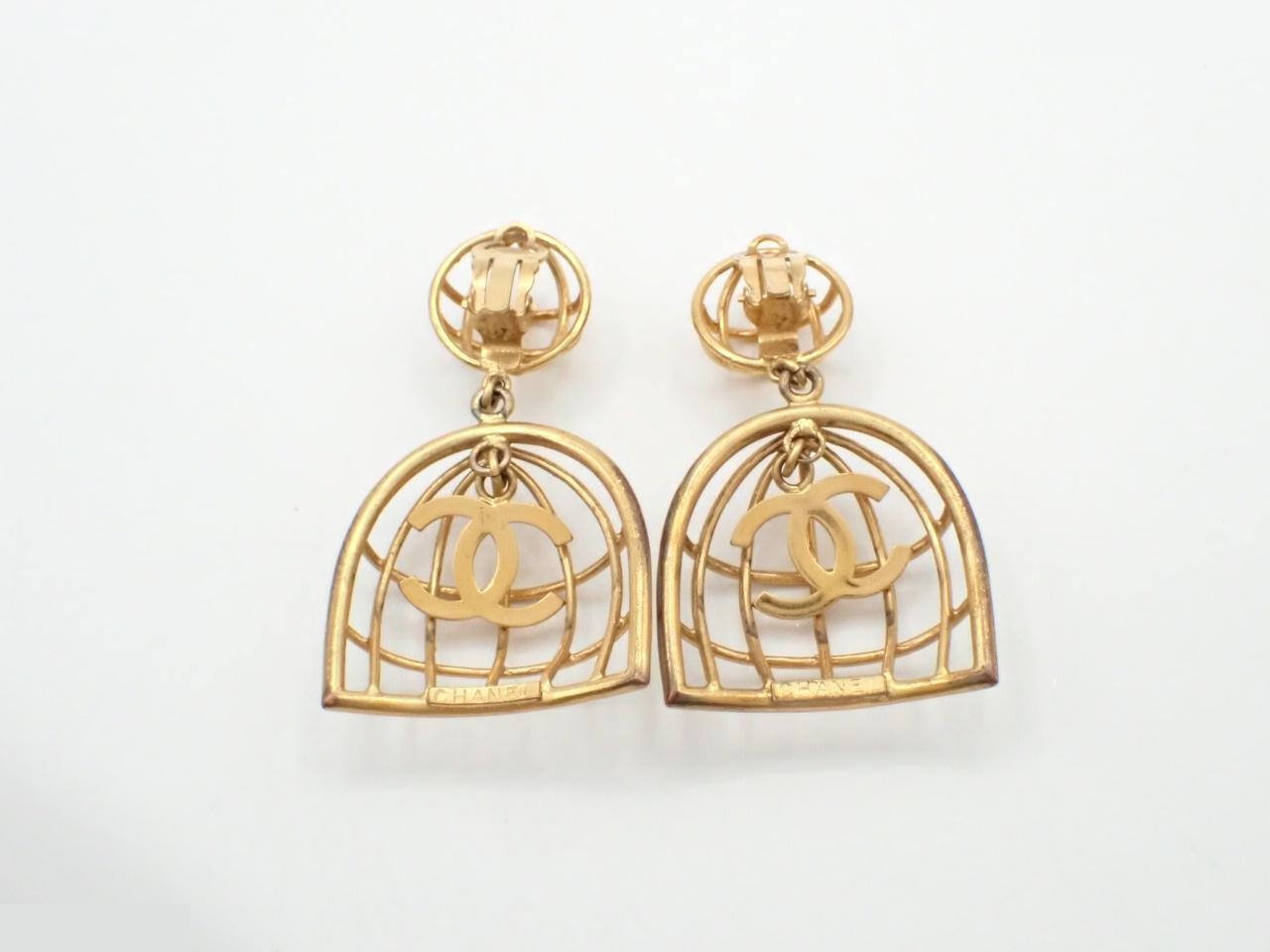 Birdcage Earrings, Coco Mark, 93A, Vintage Classic — view 2