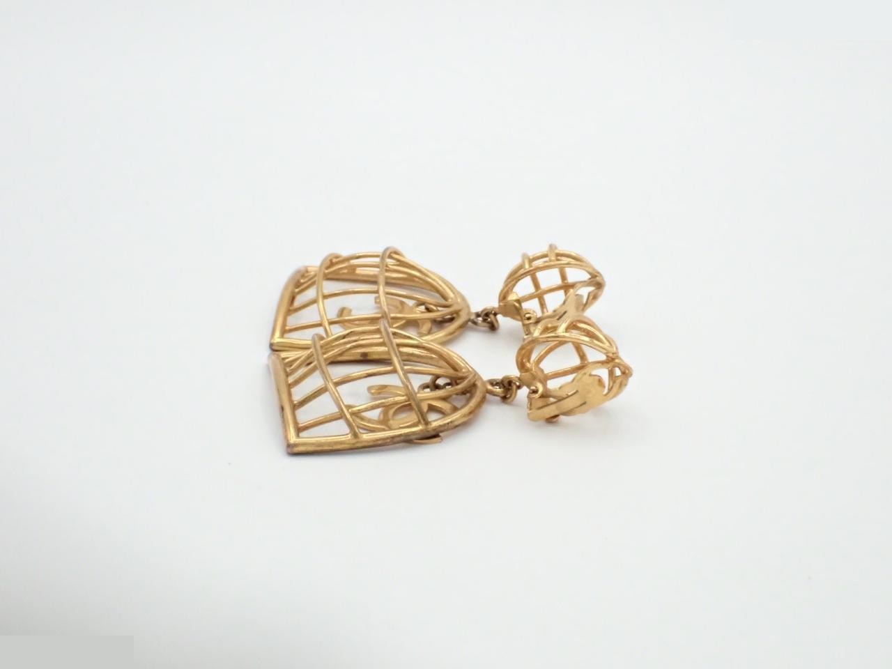 Birdcage Earrings, Coco Mark, 93A, Vintage Classic — view 3