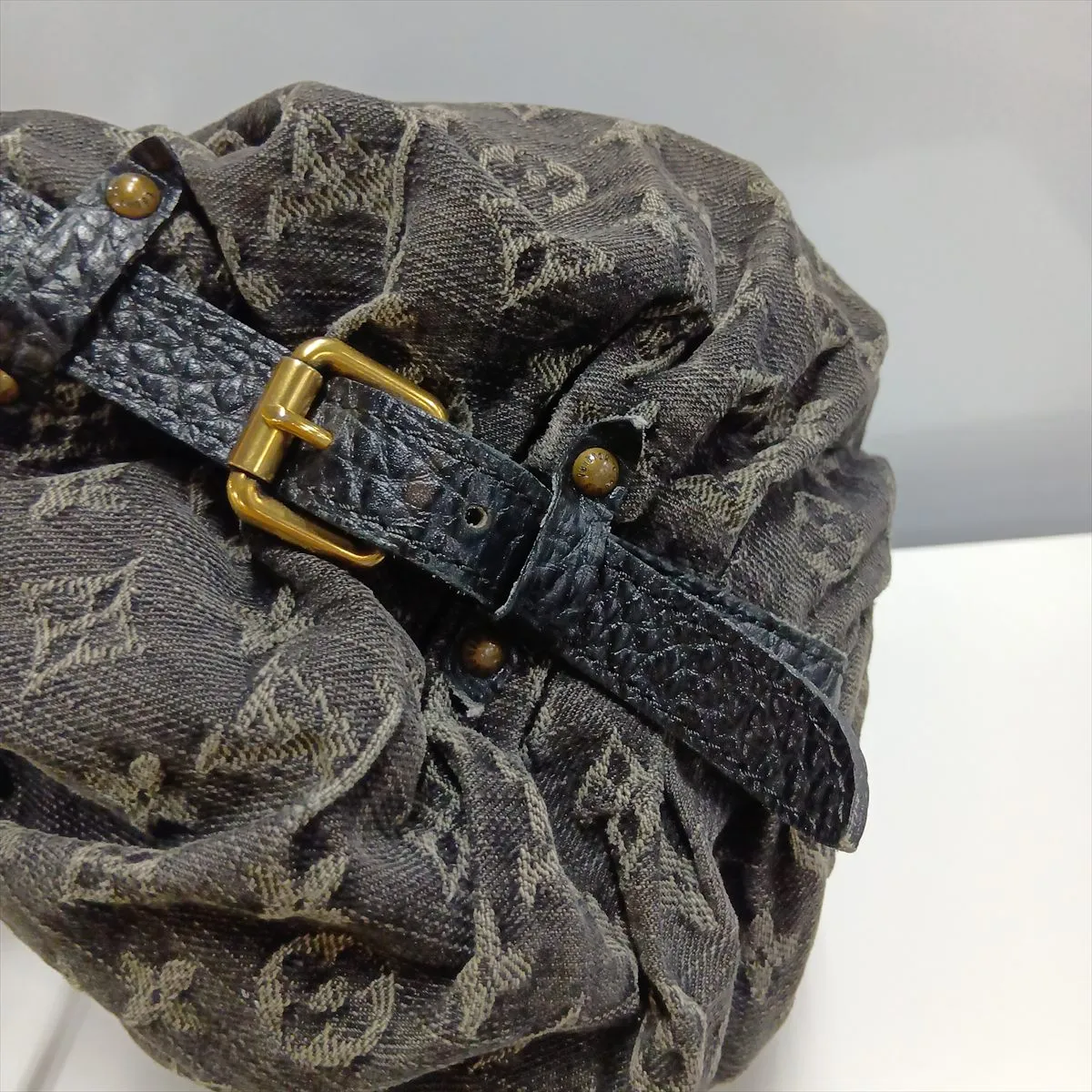Monogram Denim XS M95608 SP2008 Black — view 11