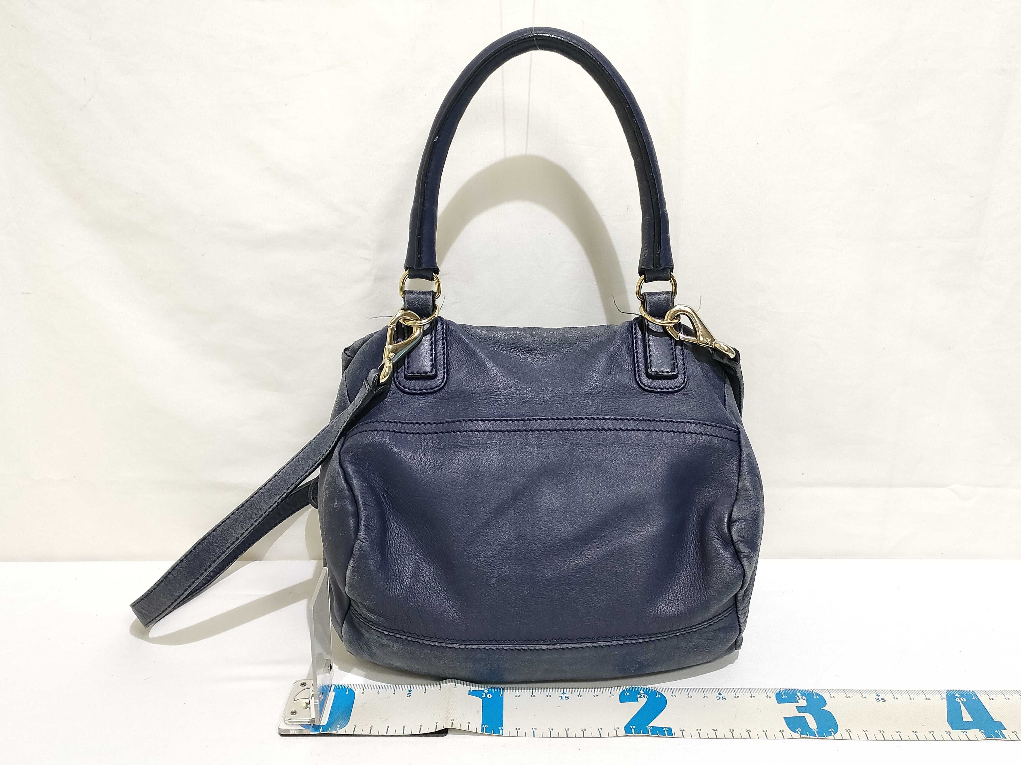 Pandora Leather 2-Way Handbag, Black — view 2