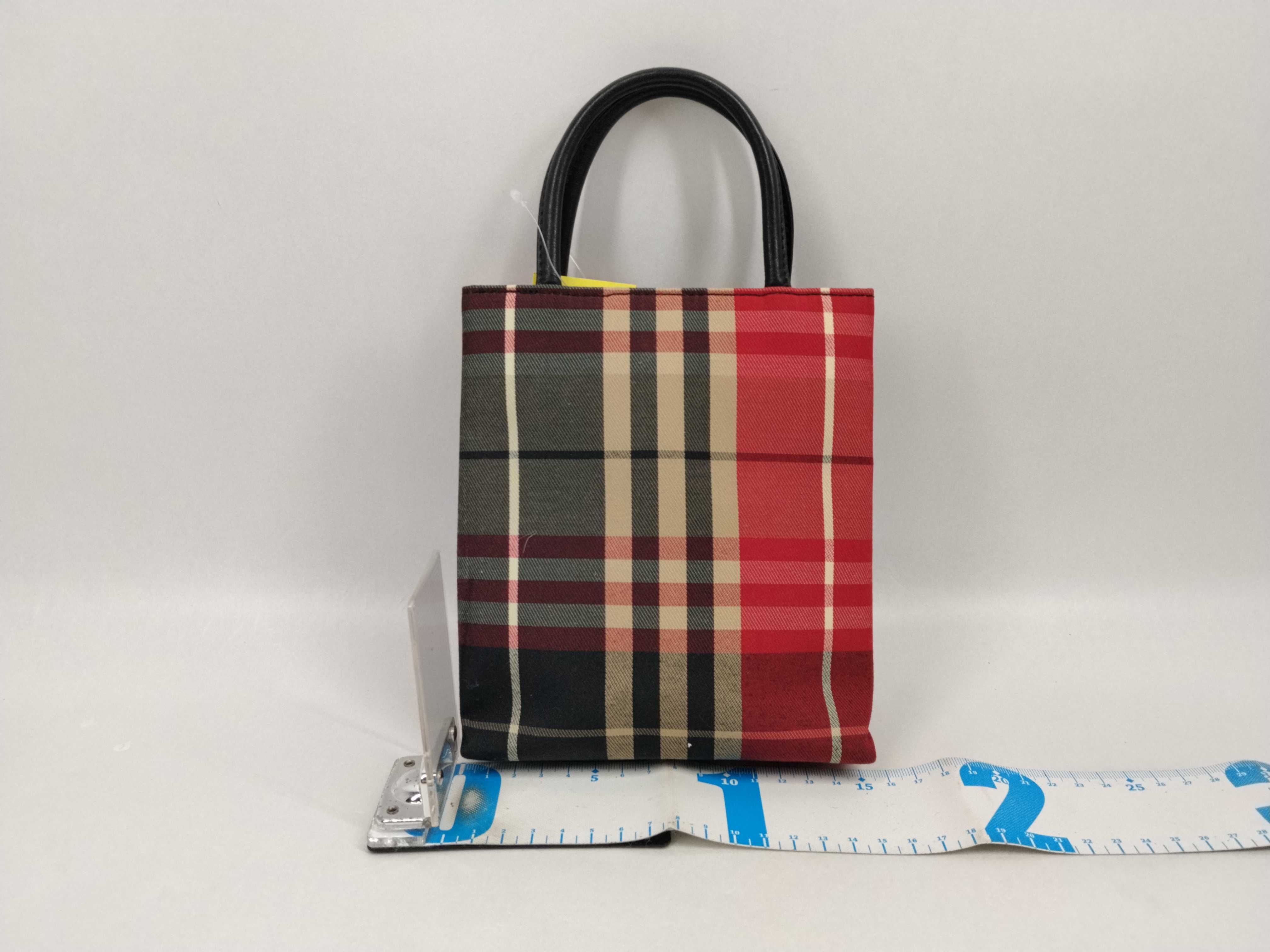 London Check Pattern Handbag — view 2