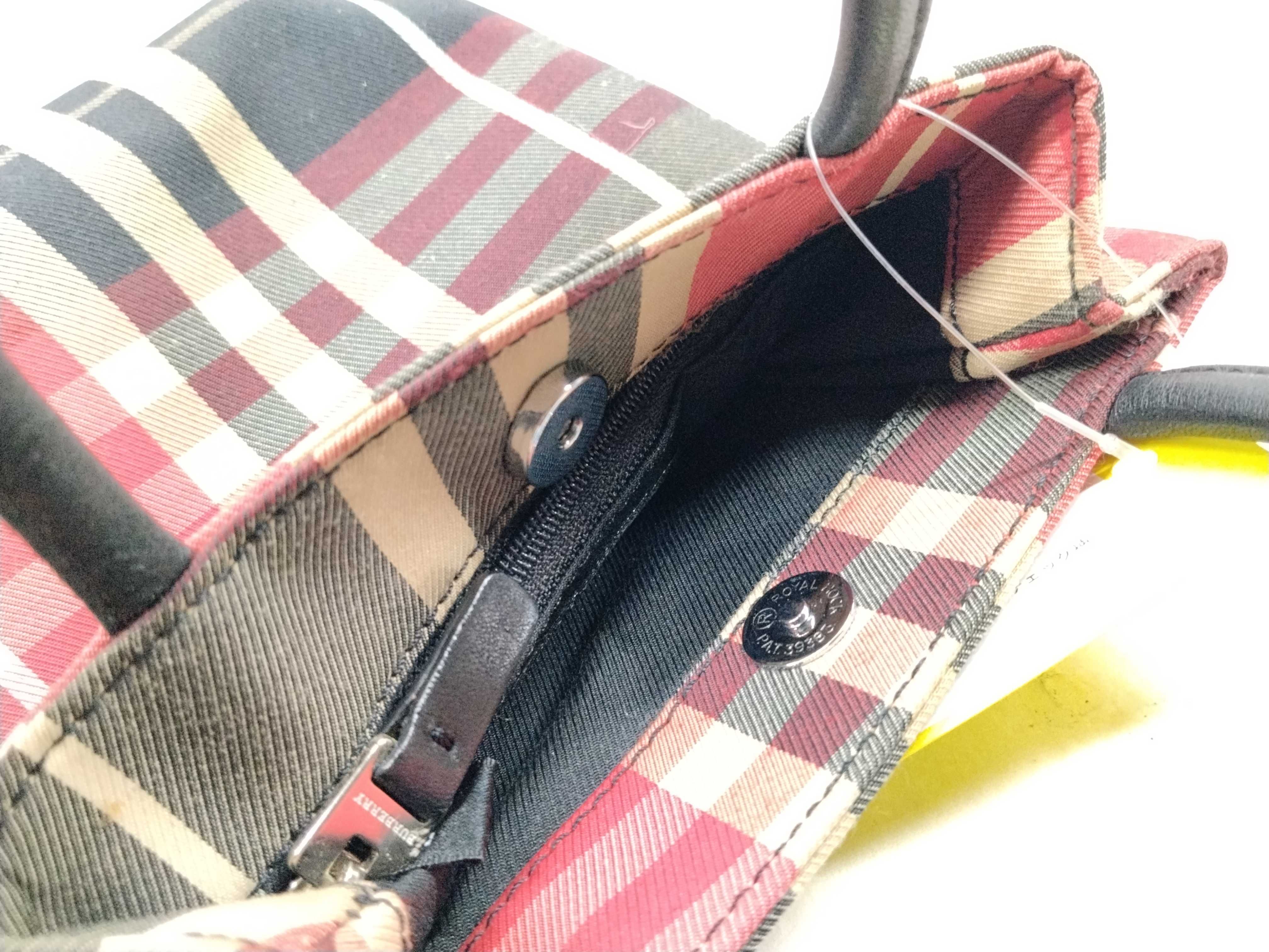 London Check Pattern Handbag — view 11