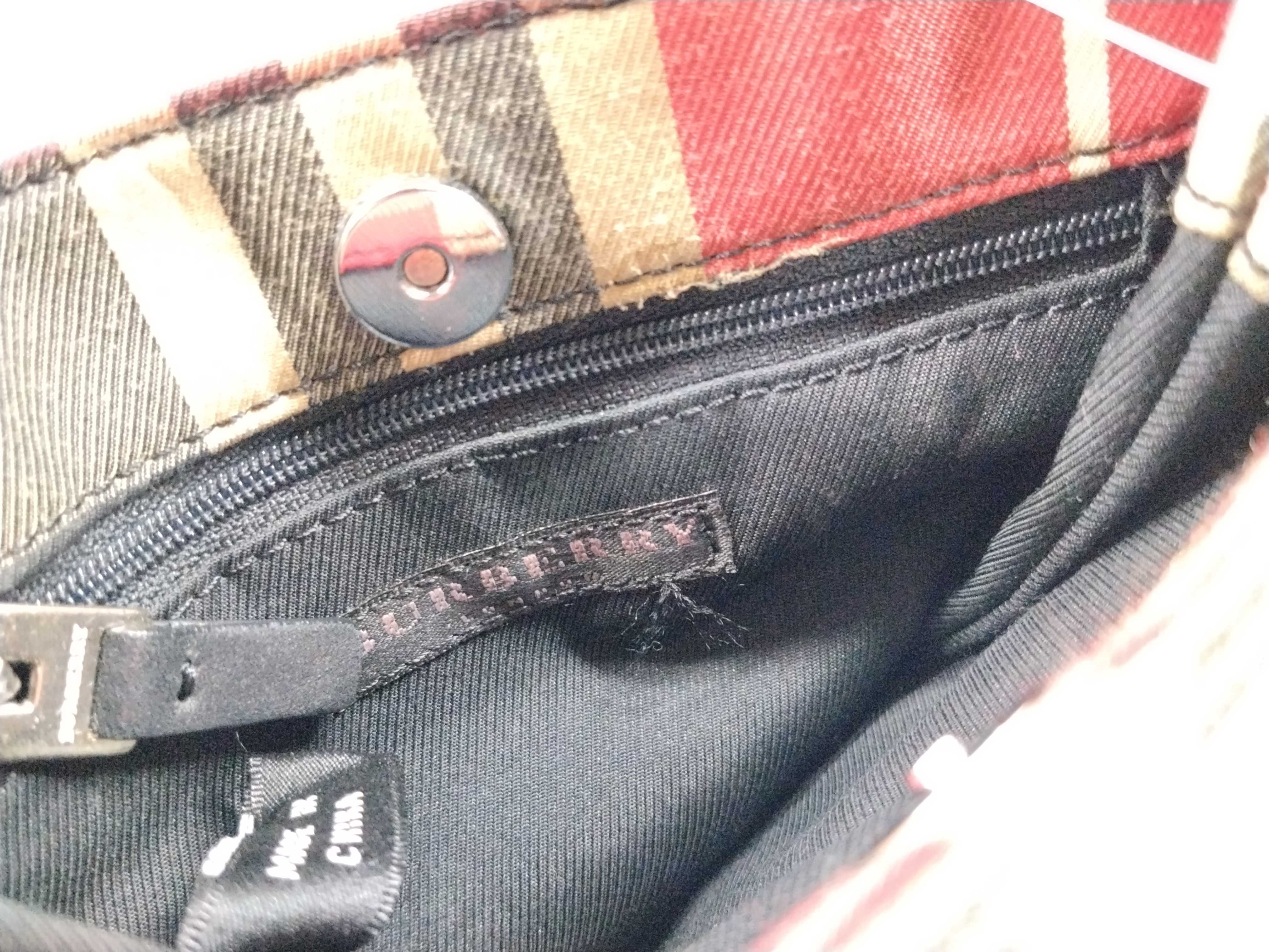 London Check Pattern Handbag — view 13