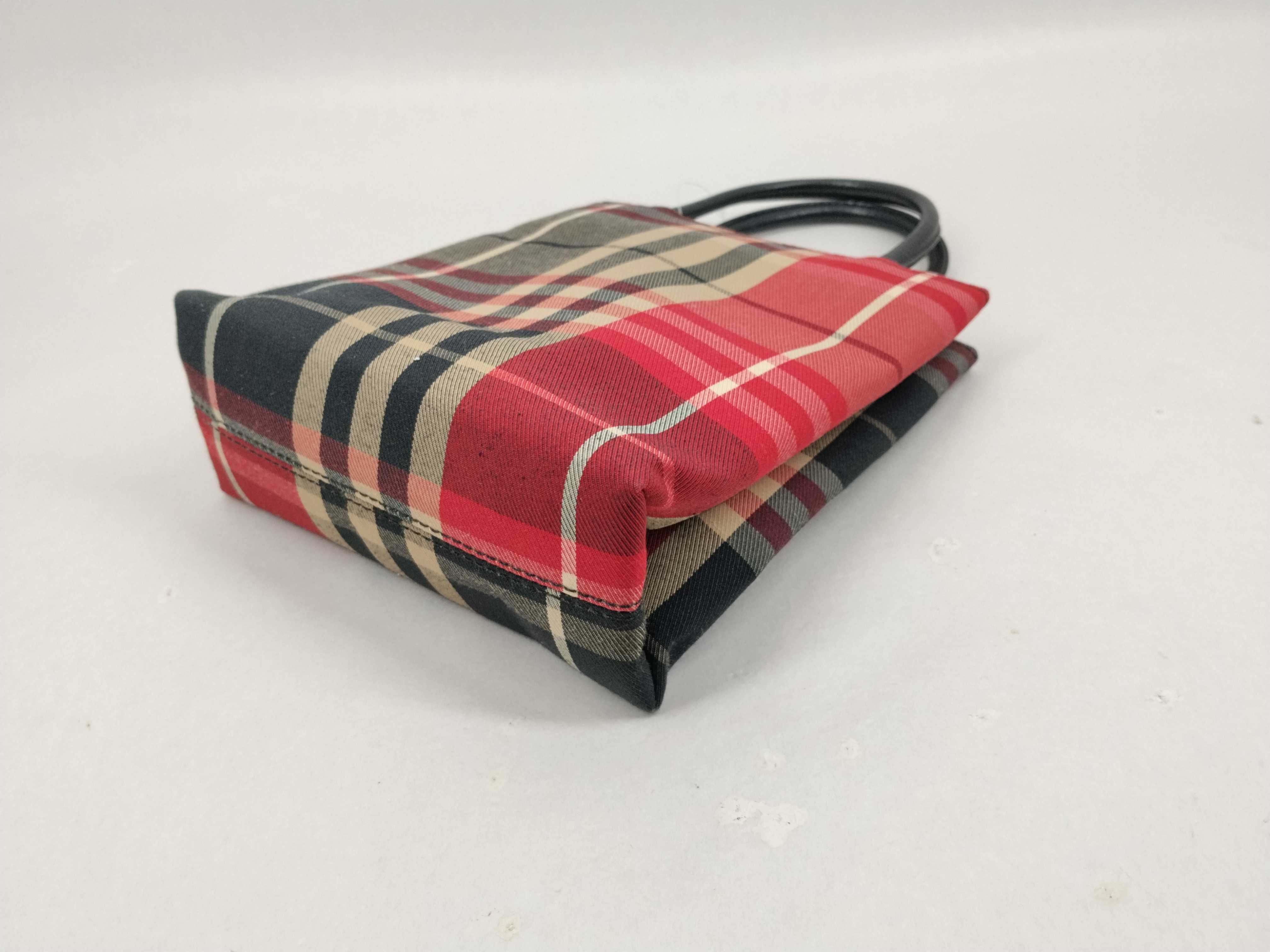 London Check Pattern Handbag — view 4