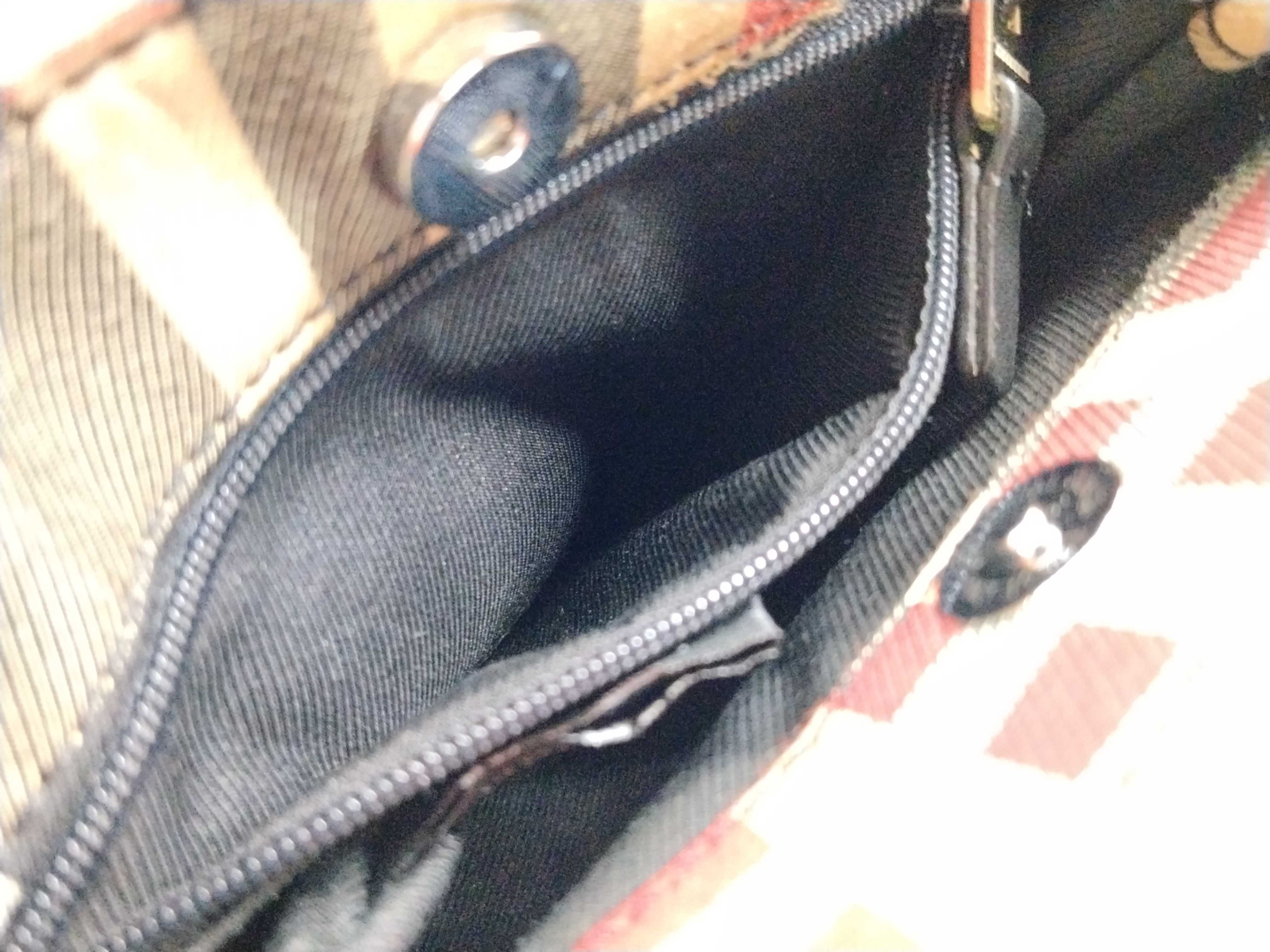 London Check Pattern Handbag — view 10