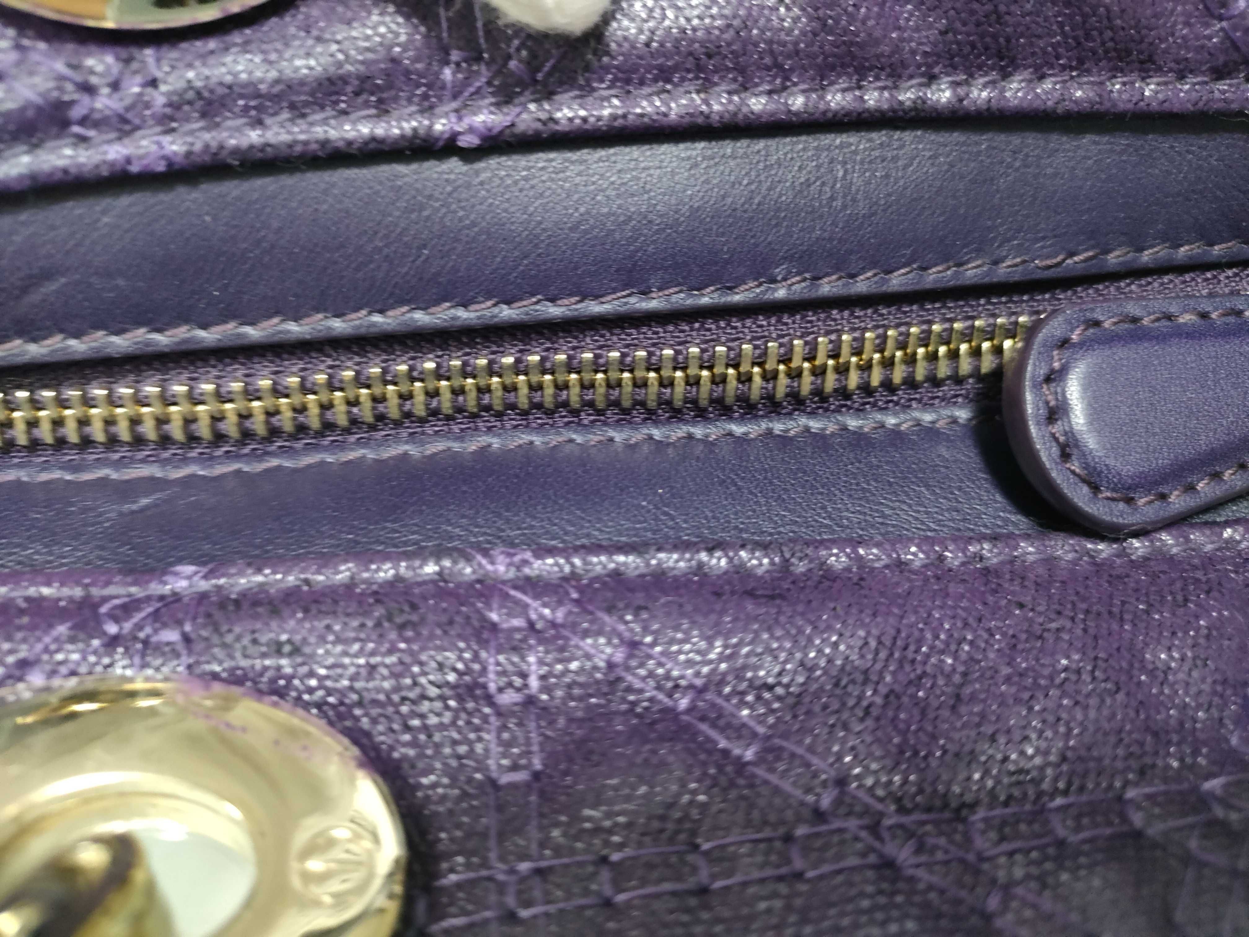 Lady Dior Christian handbag Lady Cannage bag handbag — view 12