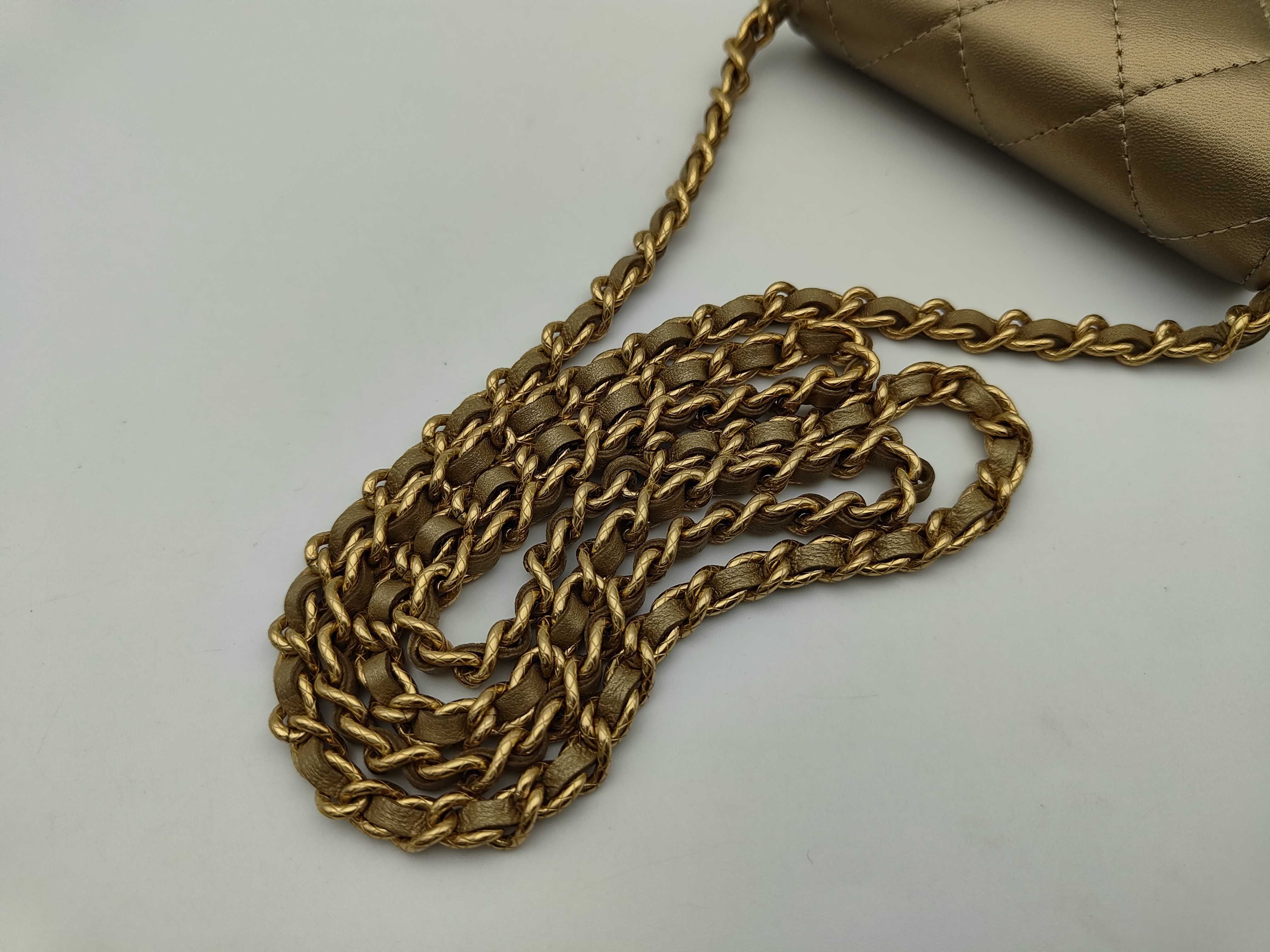 Matelassé Chain Shoulder Bag — view 6